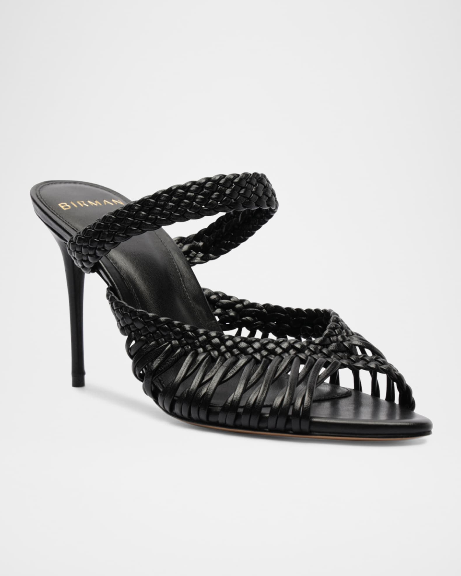 Agatha 85 Leather Stiletto Sandals 1