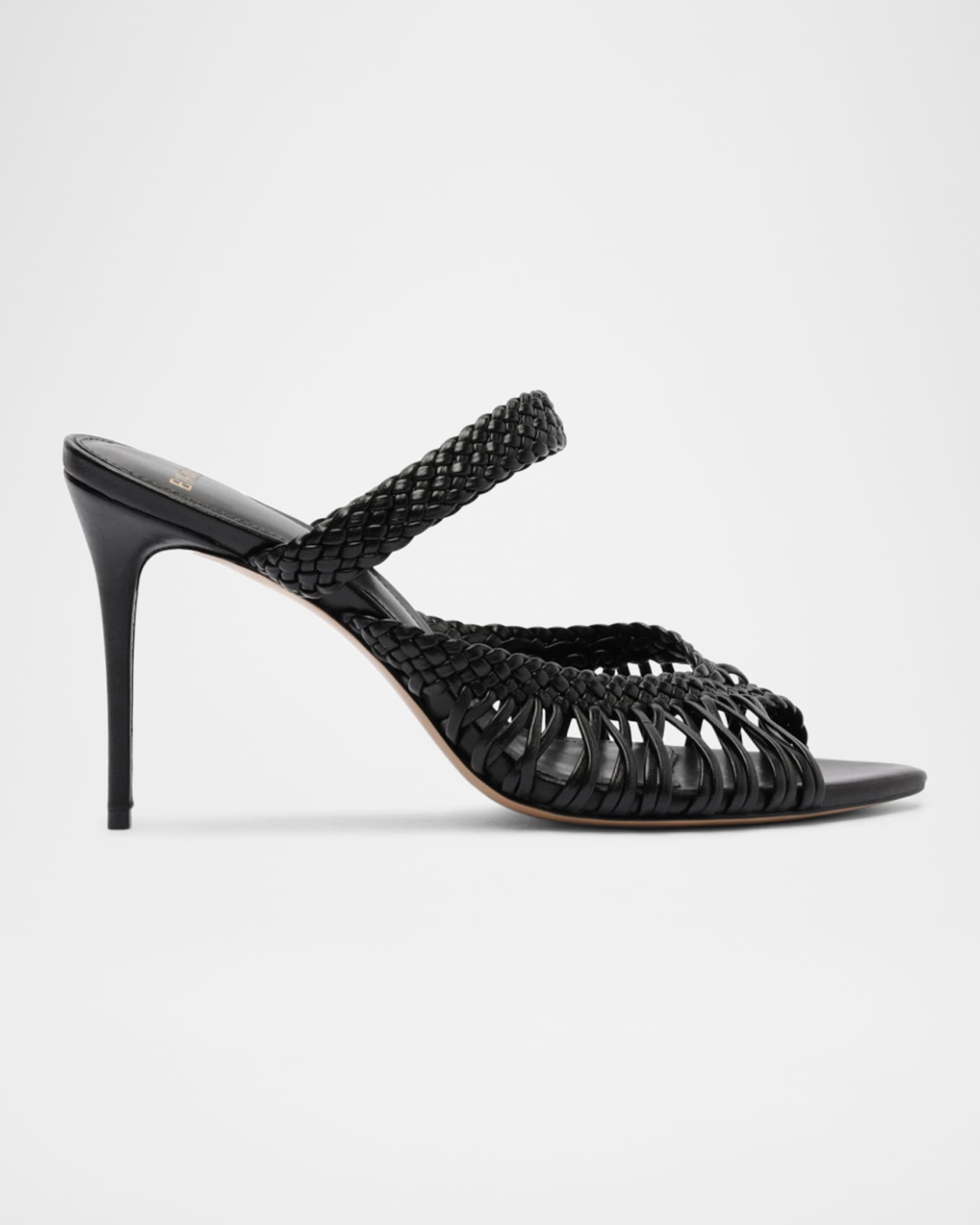 Agatha 85 Leather Stiletto Sandals 0