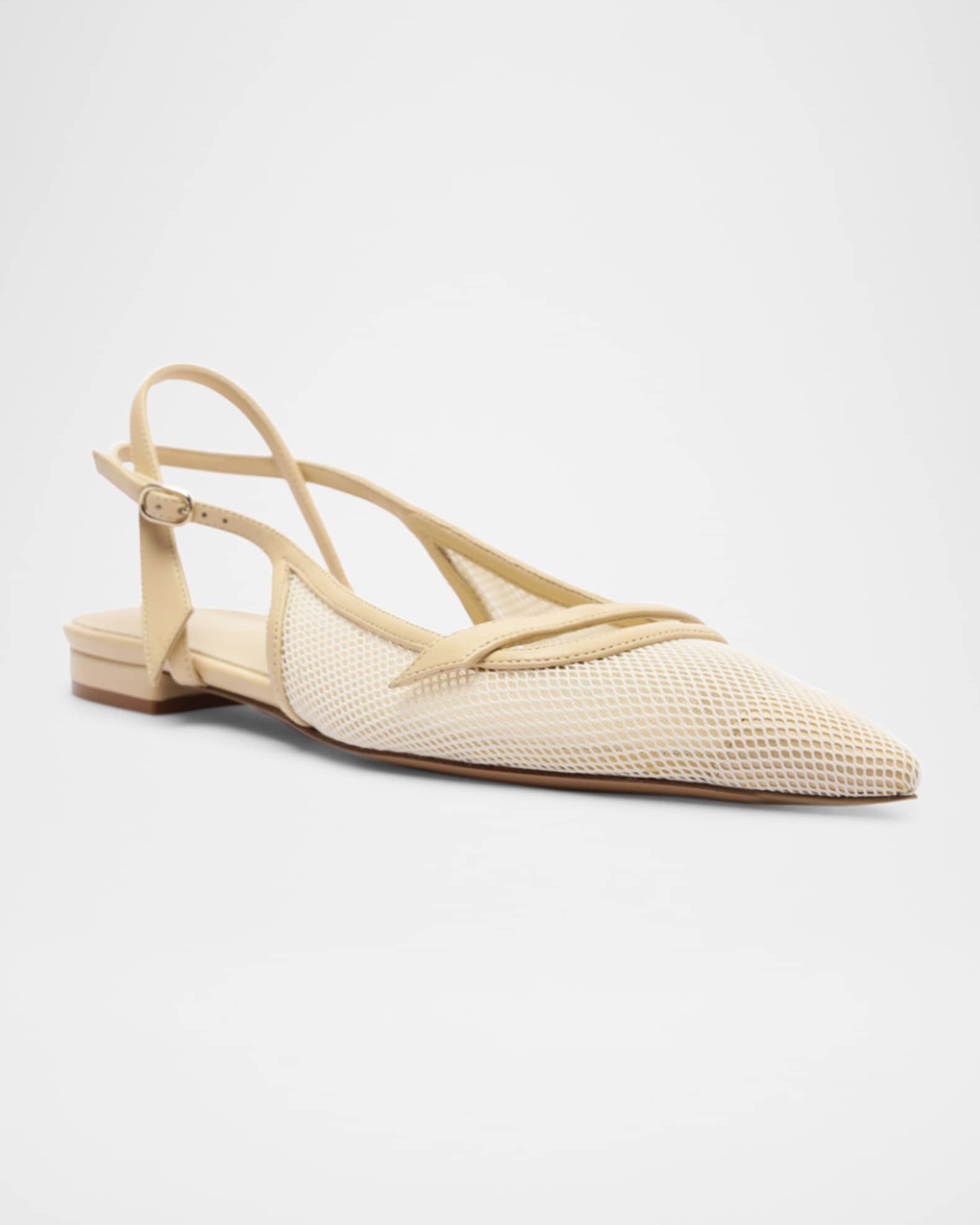Tita Mesh Slingback Flats 1