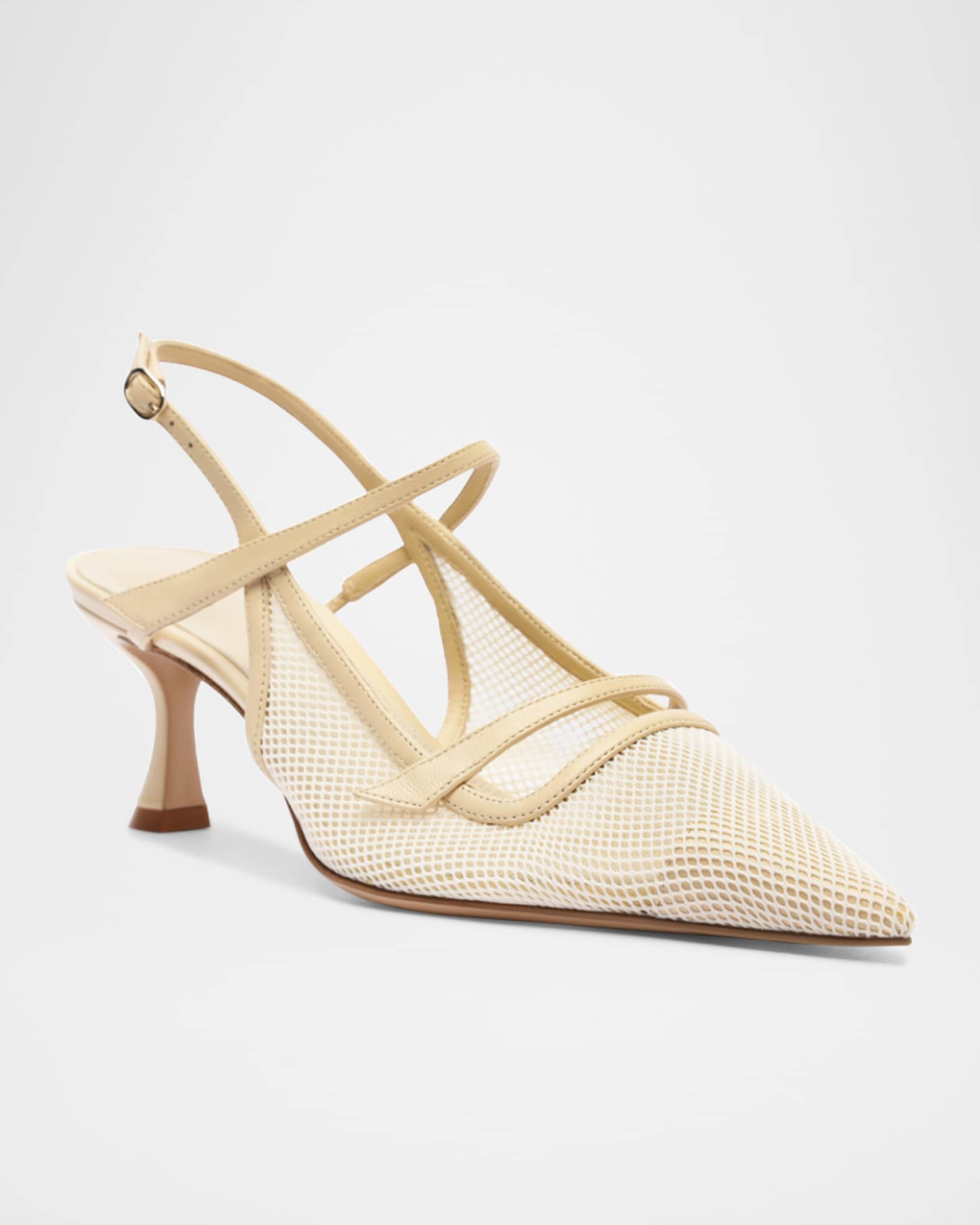 Tita Mesh 60 Slingback Pumps 1
