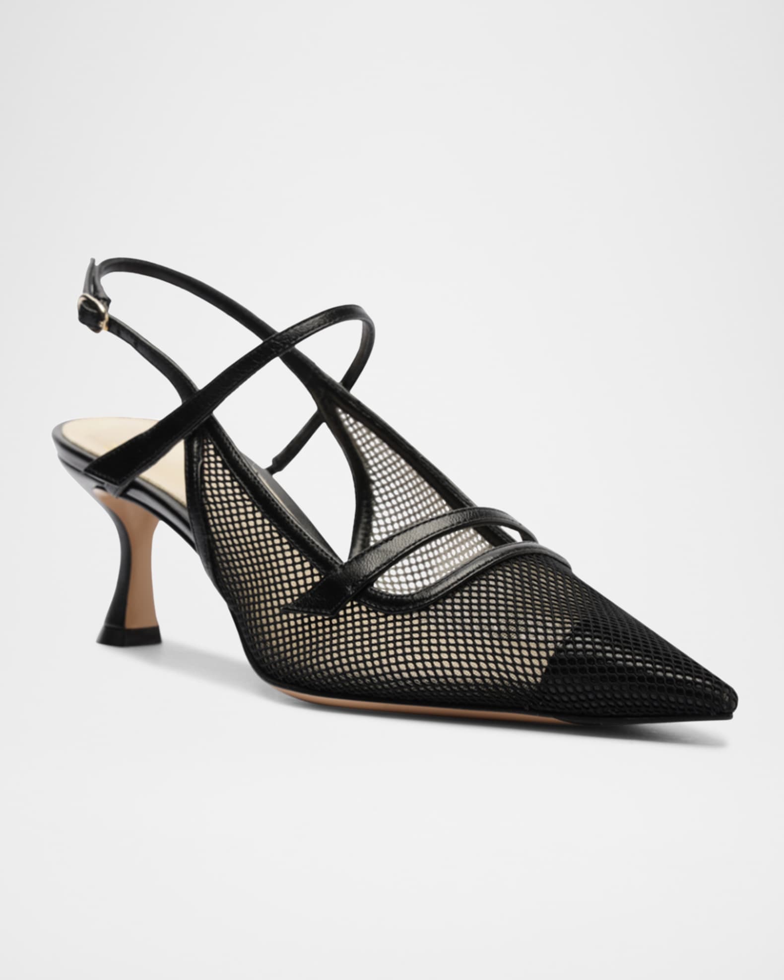Tita Mesh 60 Slingback Pumps 1