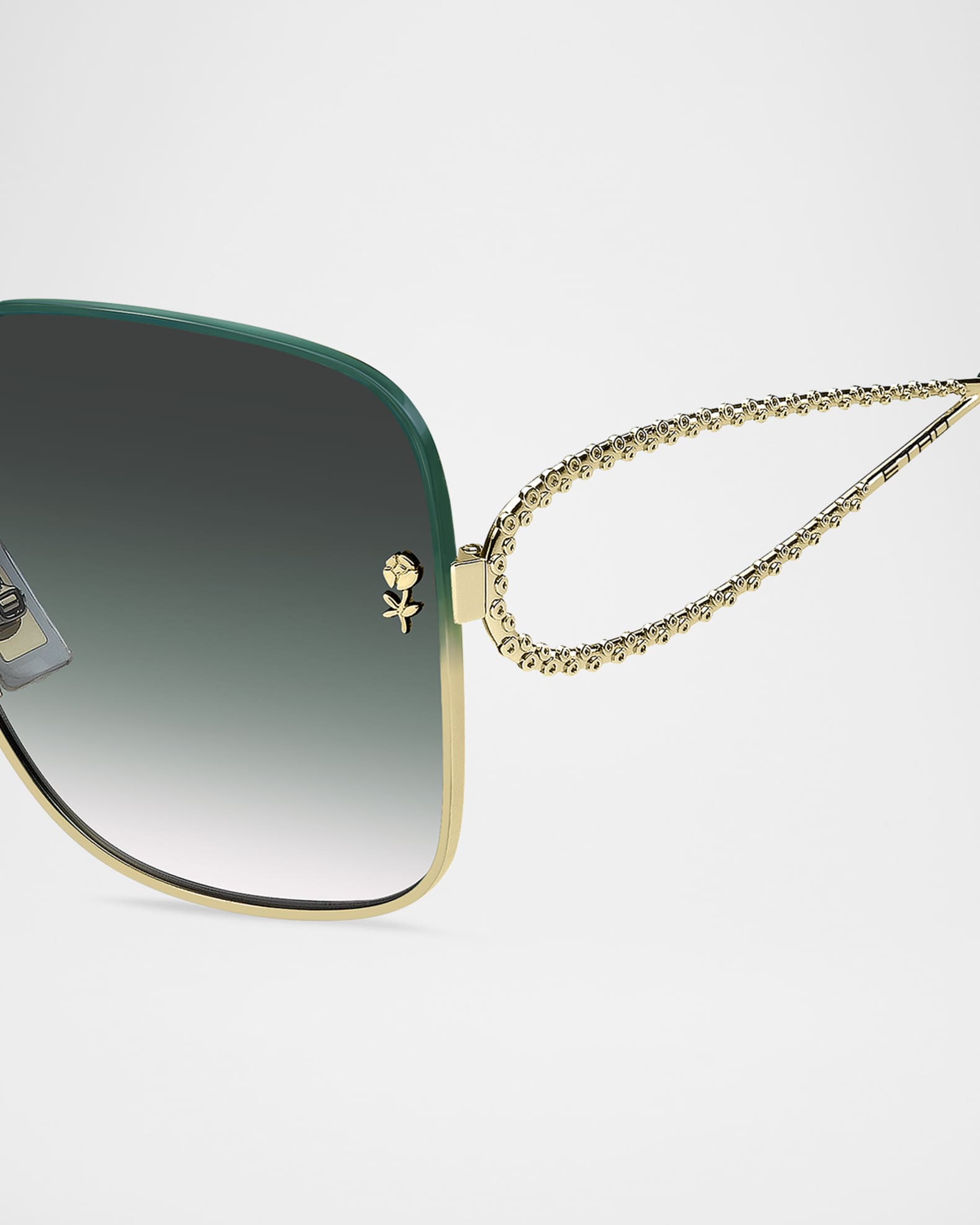 Square Metal Sunglasses 1
