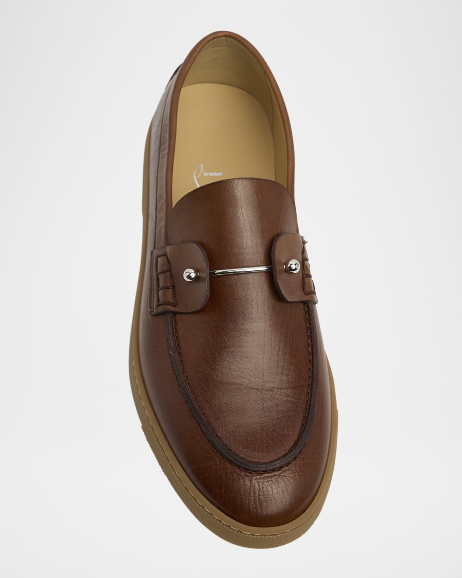 Chambeliboat Loafers in Coffee-Coloured Suede