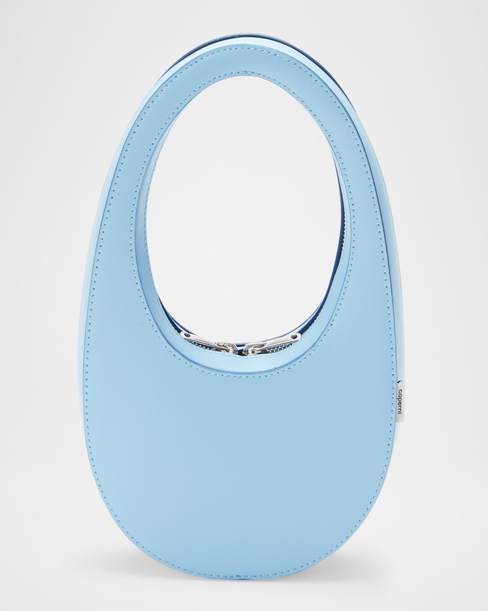 Swipe Mini Leather Top-Handle Bag 1