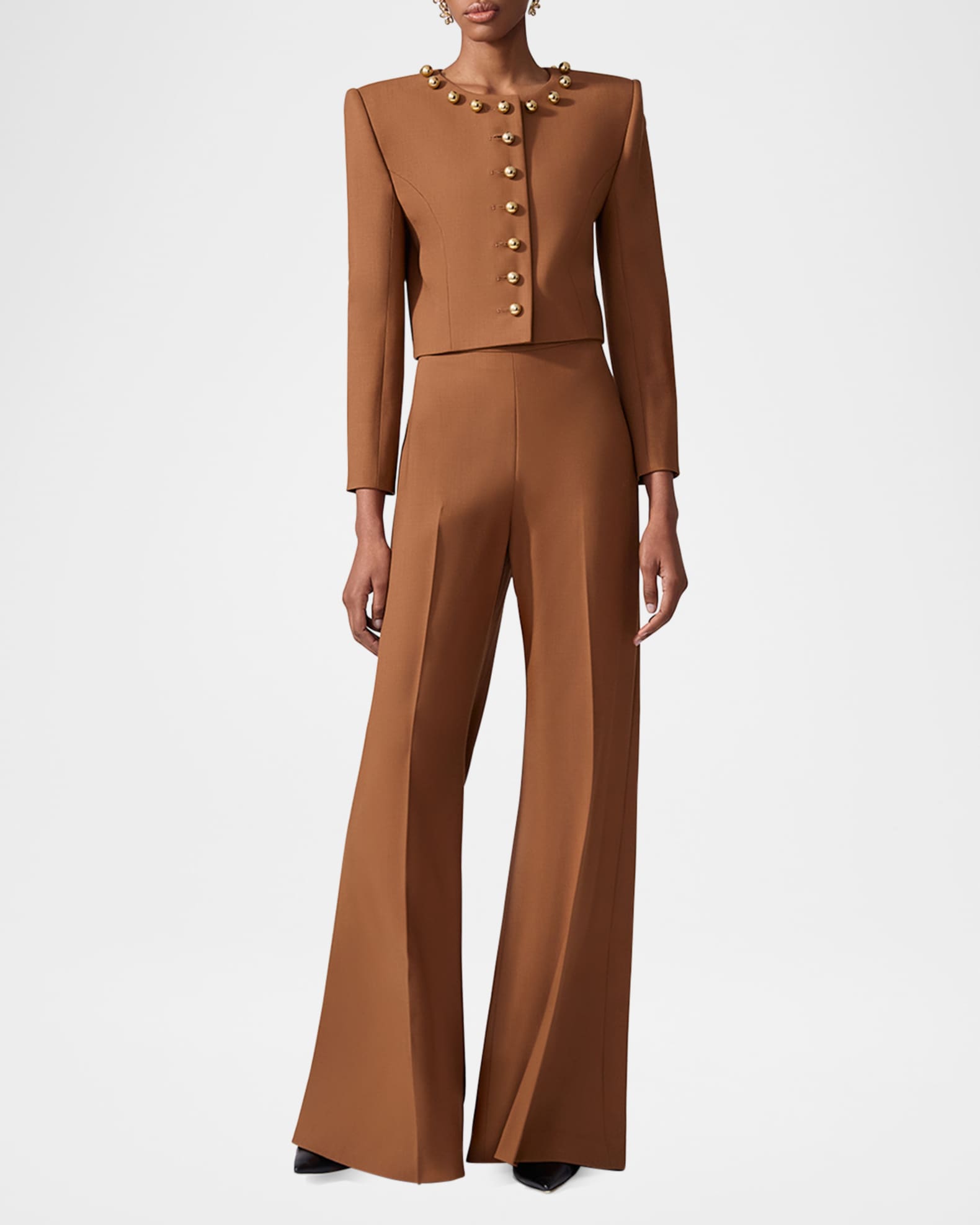 Diane High-Rise Wide-Leg Pants 1