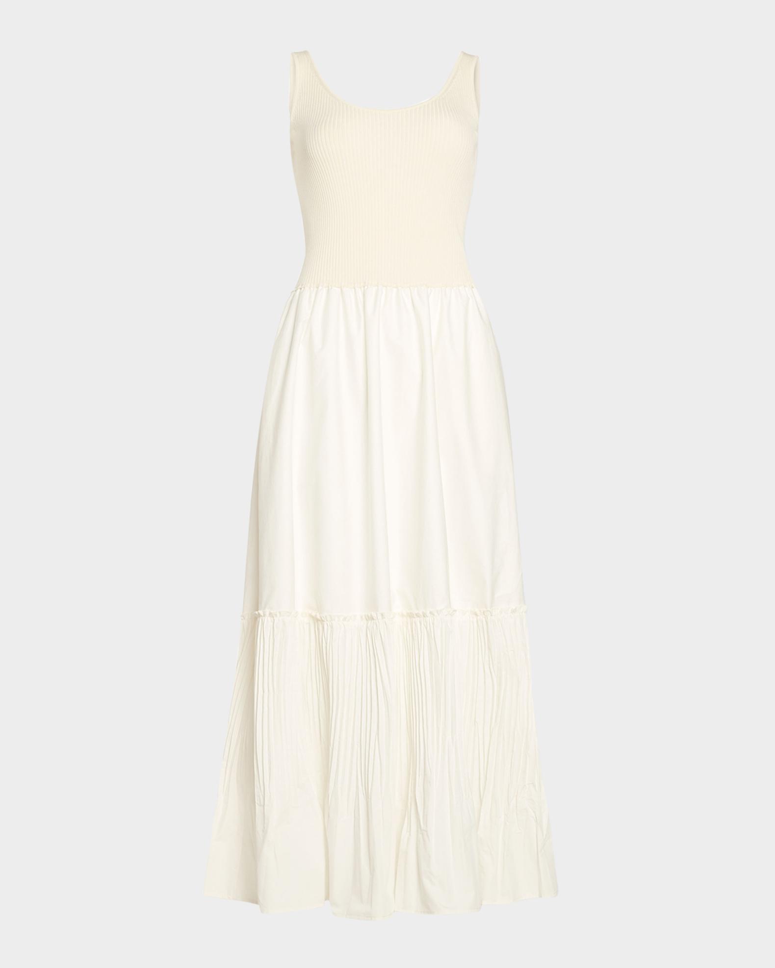 Ramy Brook Dawson Mixed-Media Maxi Dress | Neiman Marcus