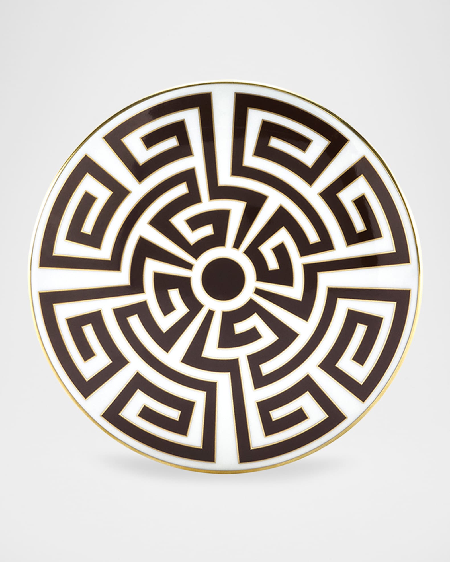 Labirinto Ebano Round Trinket Box 1