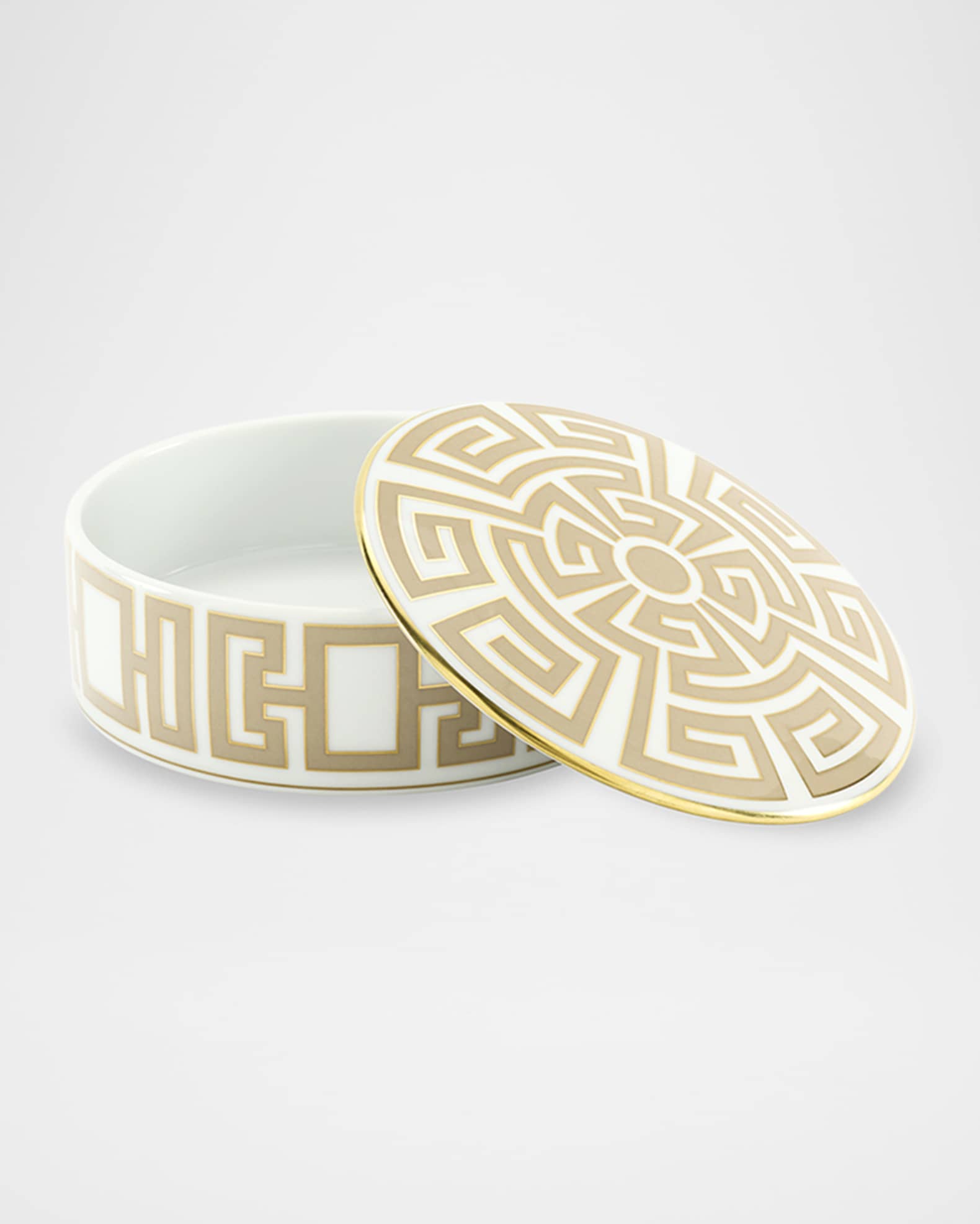 Labirinto Cachemire Round Trinket Box 1