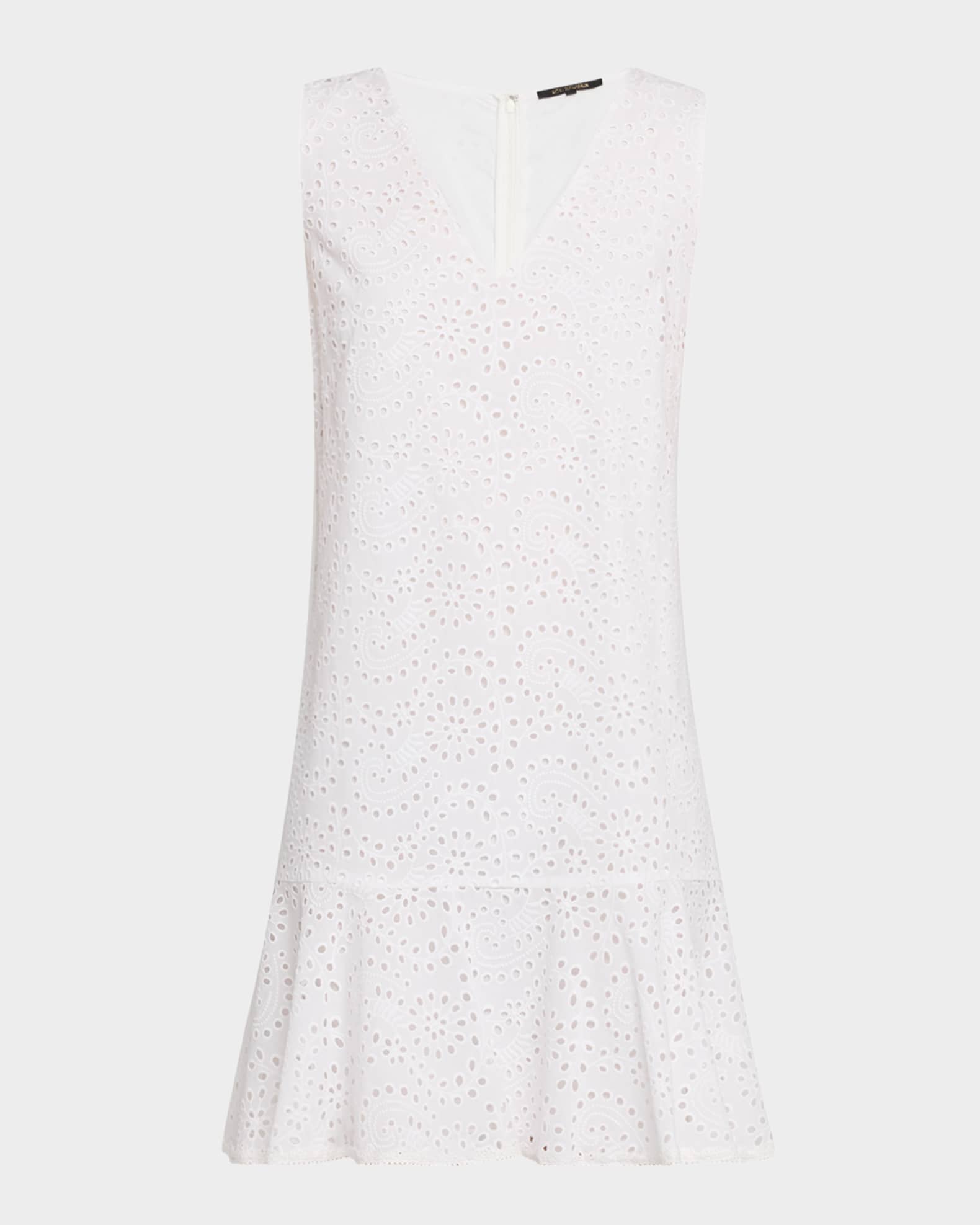 Yvaine Eyelet-Embroidered Dress 0