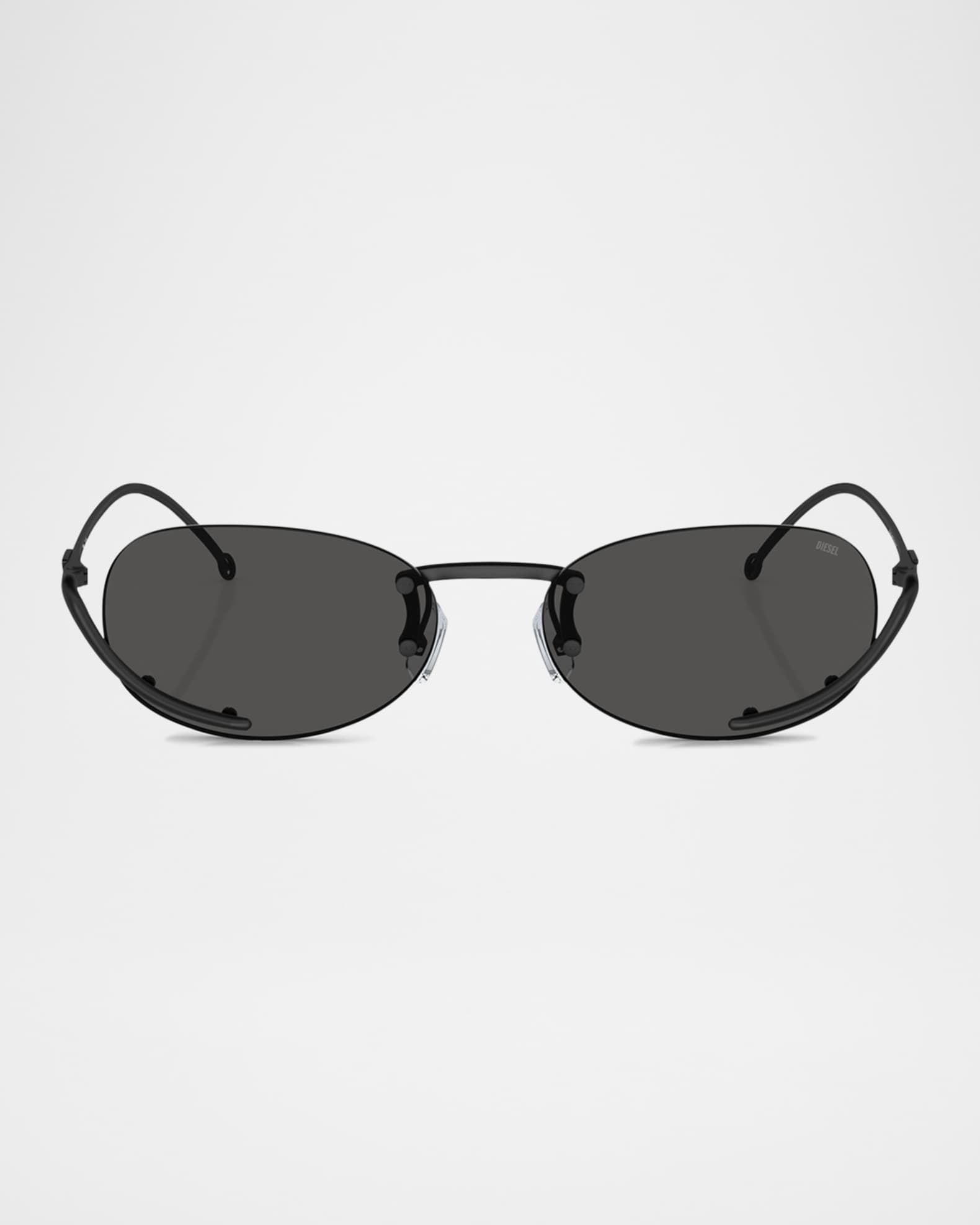 Men's DL1004 Oval Sunglasses 0
