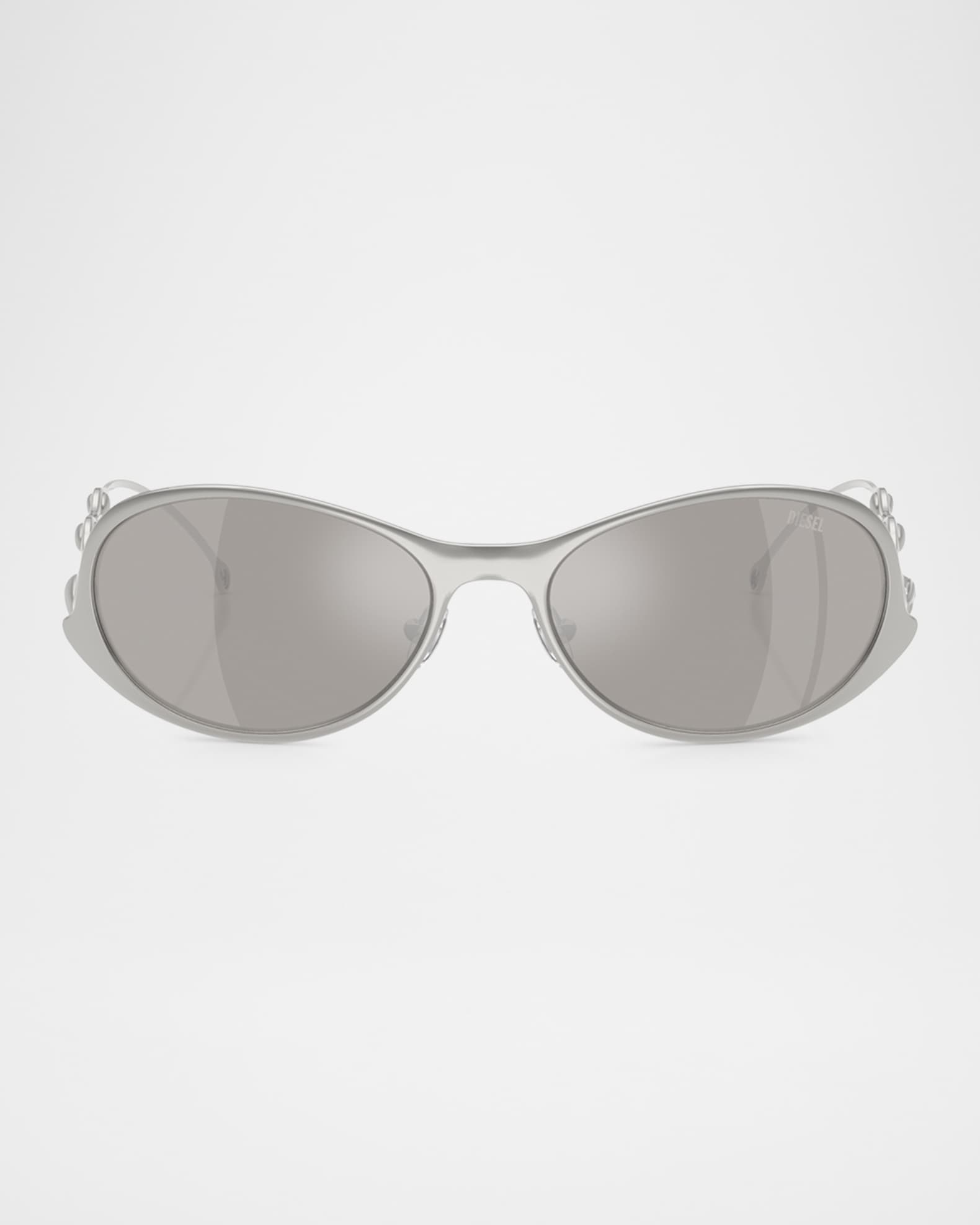 Men's DL1014 Oval Sunglasses 0