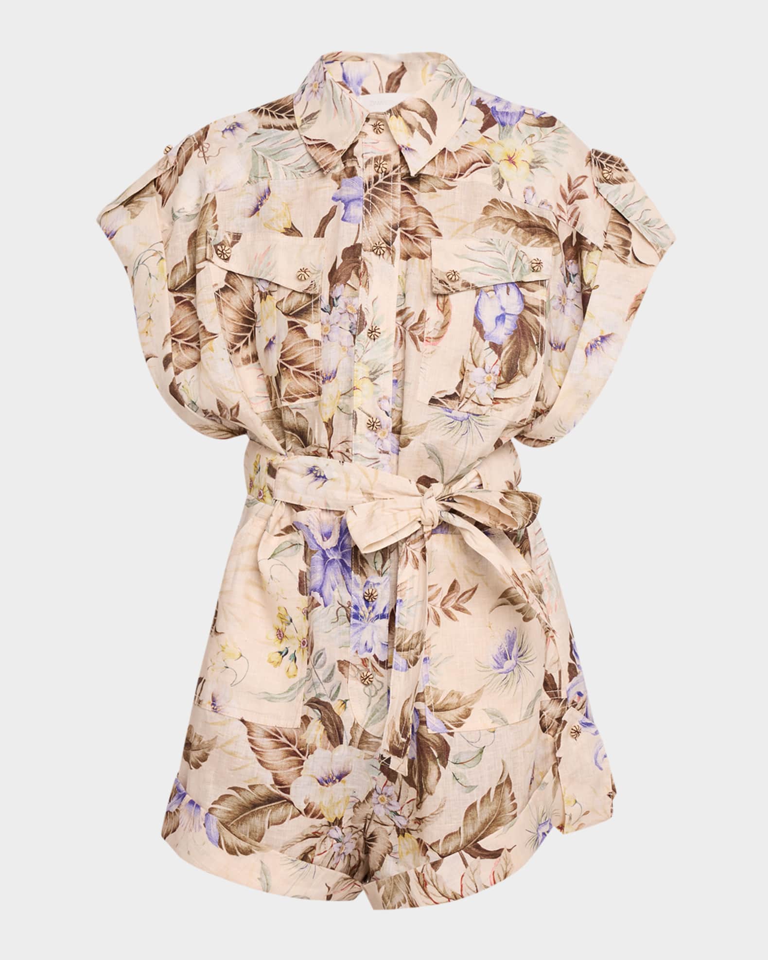 Coco Cuffed Playsuit 0