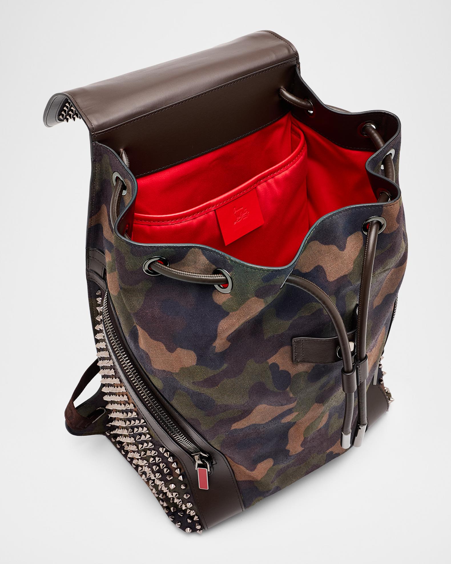 Christian Louboutin Men's Funky Camouflage Printed Reversed Leather and ...