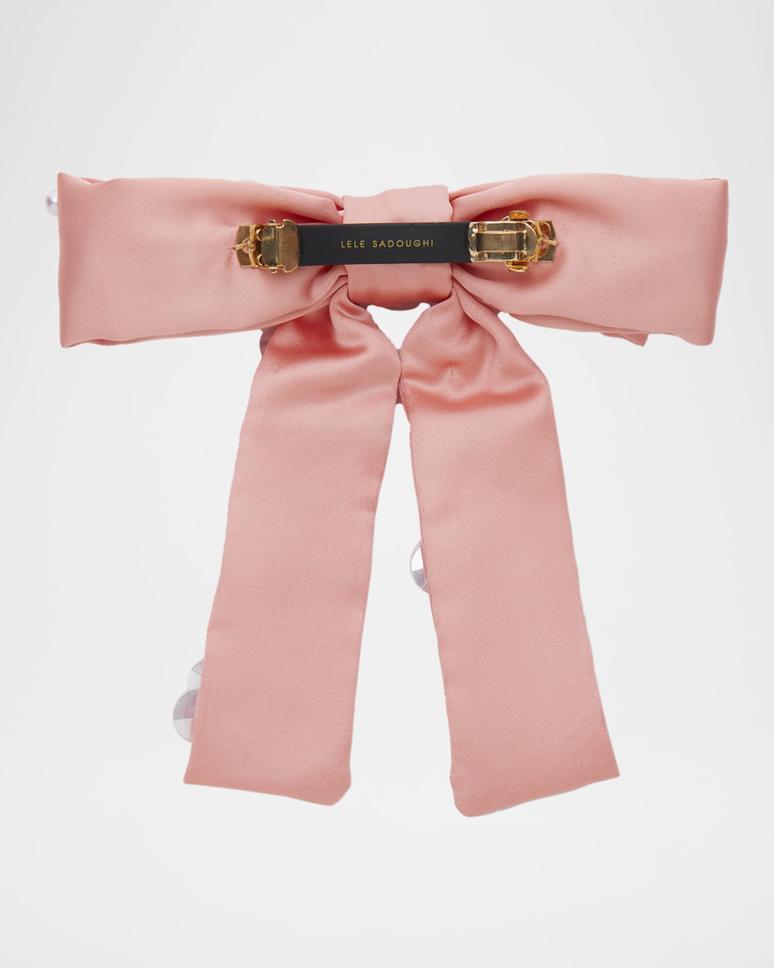 Antoinette Paillette Floral Bow 1