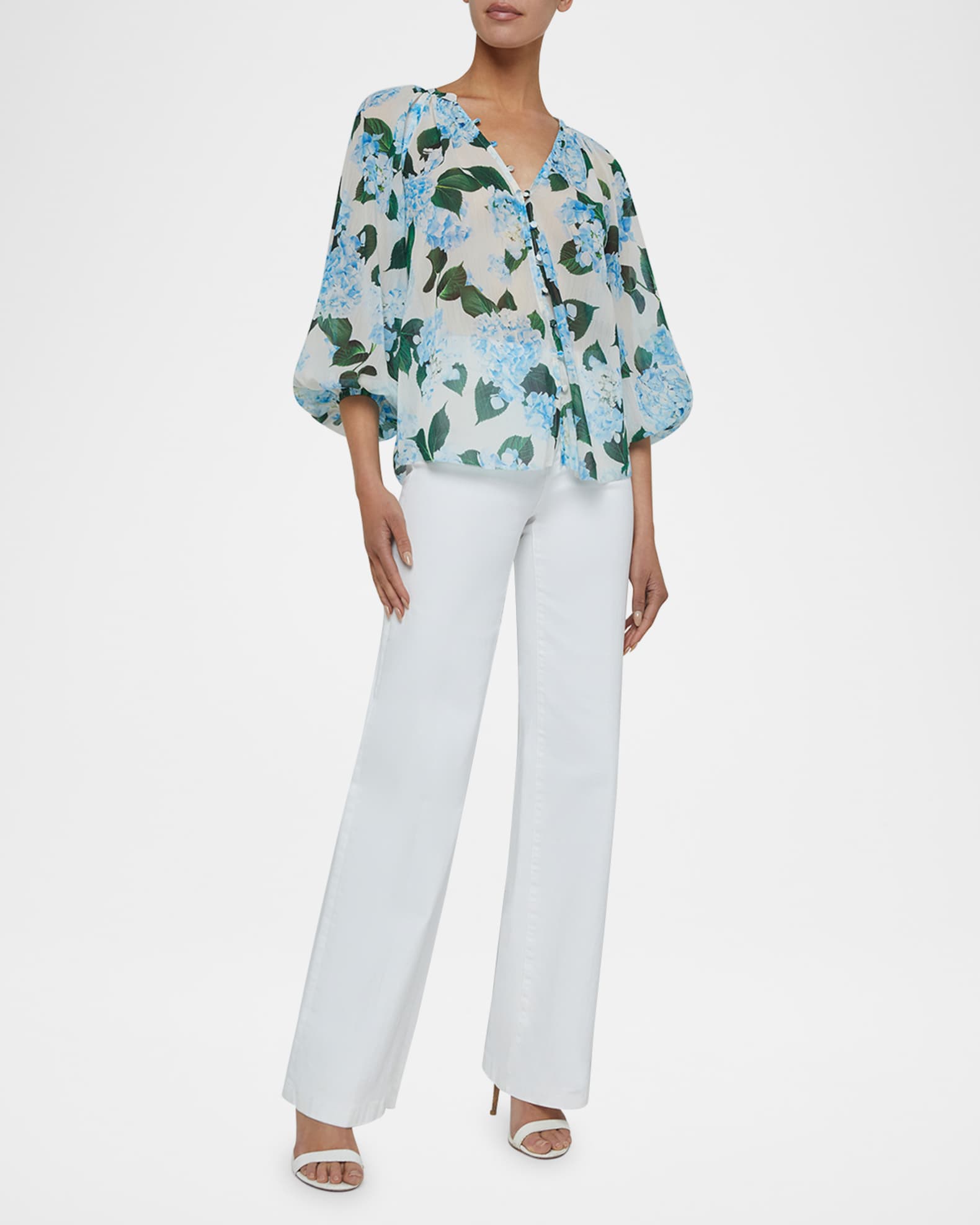 Teagan Dolman-Sleeve Blouse 1