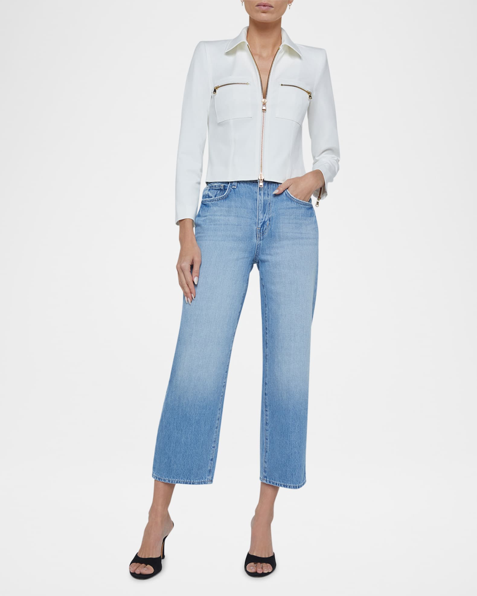 Calianna Zip-Front Shacket 1