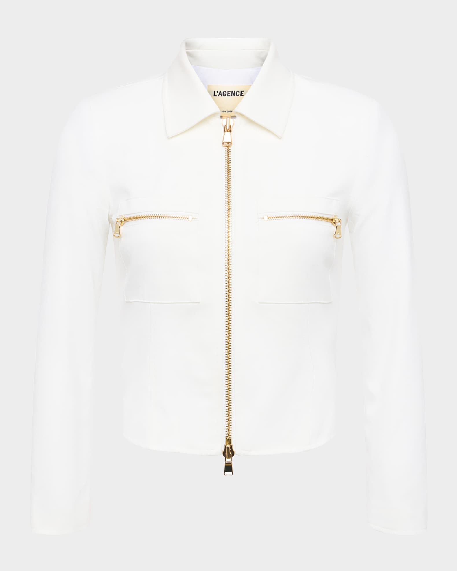Calianna Zip-Front Shacket 0
