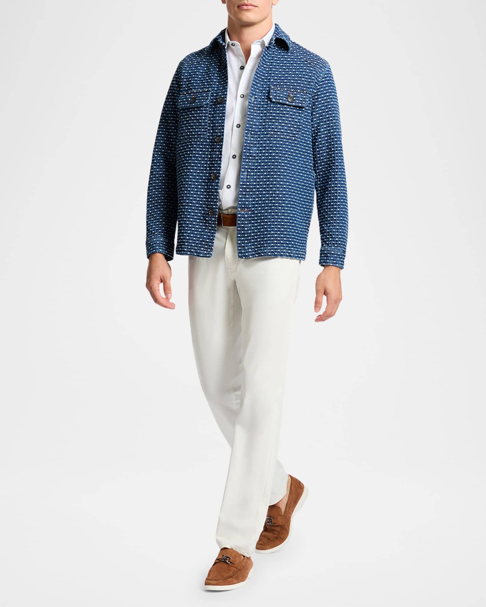 Men's Alvaro Knit Shirt Jacket 1