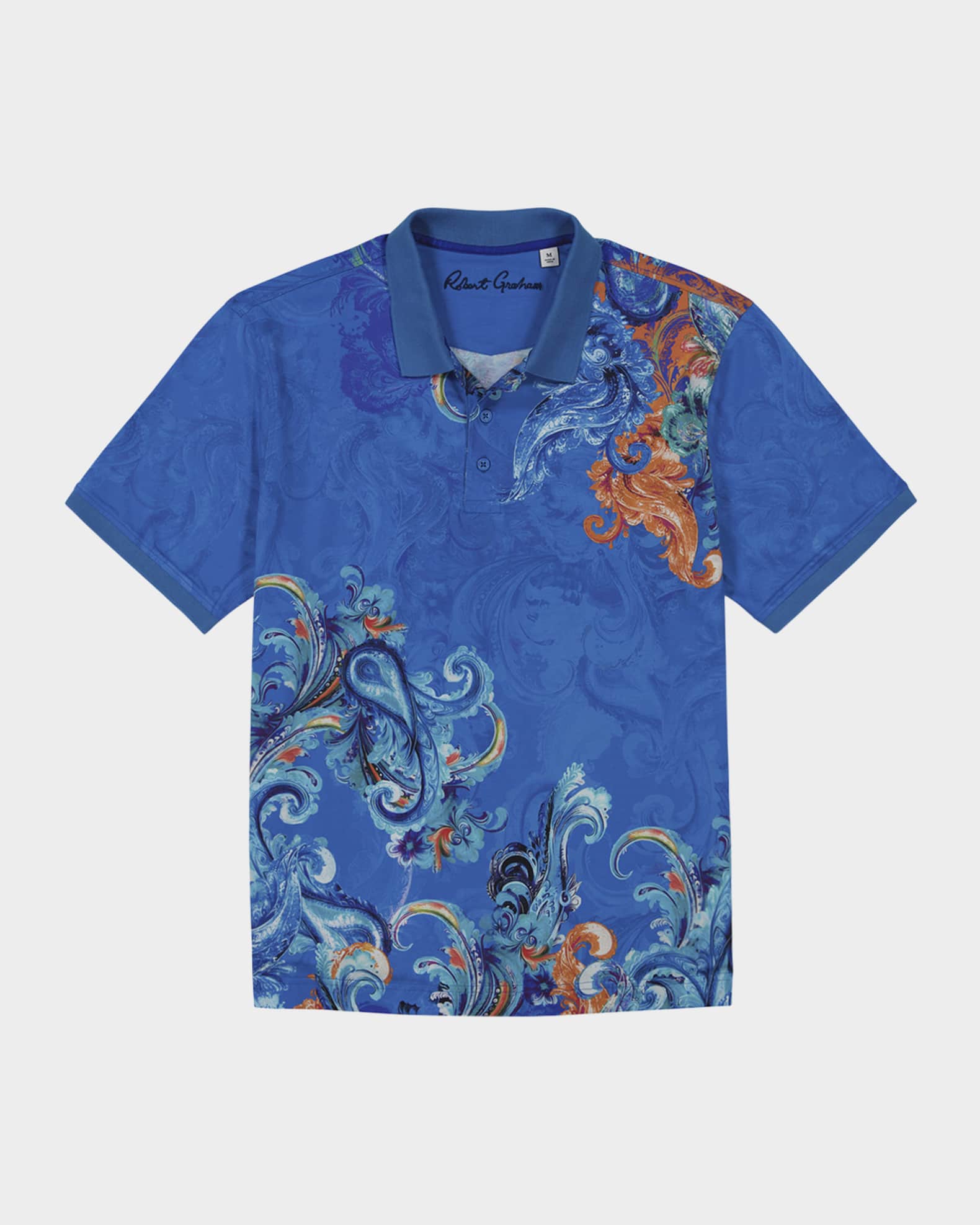 Men's Royal Scroll Polo Shirt 0