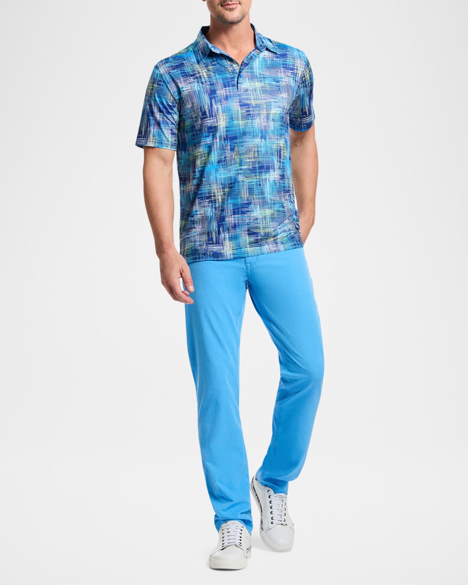Men's Salas Knit Polo Shirt 1
