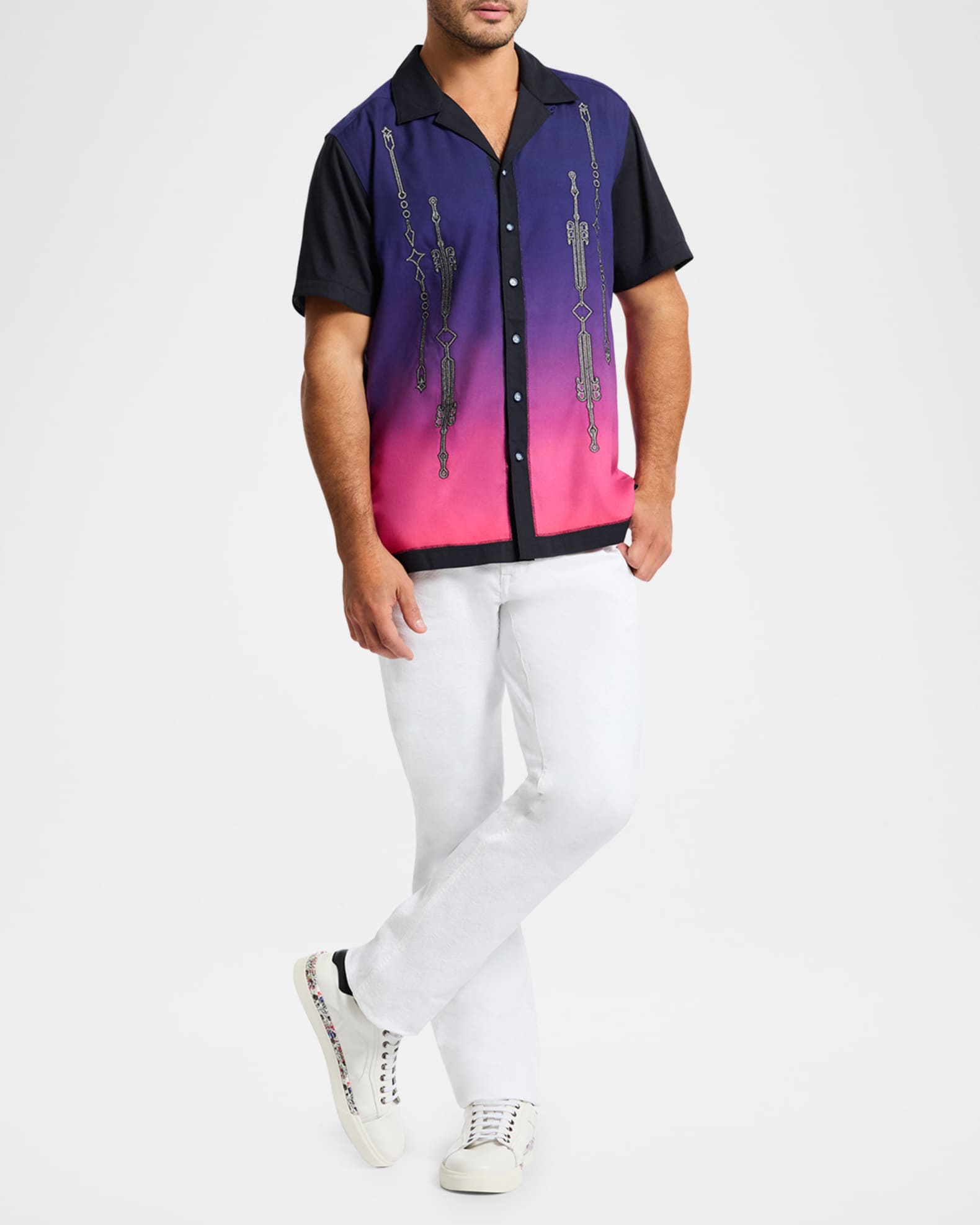 Men's Sunset Rally Camp Shirt 1