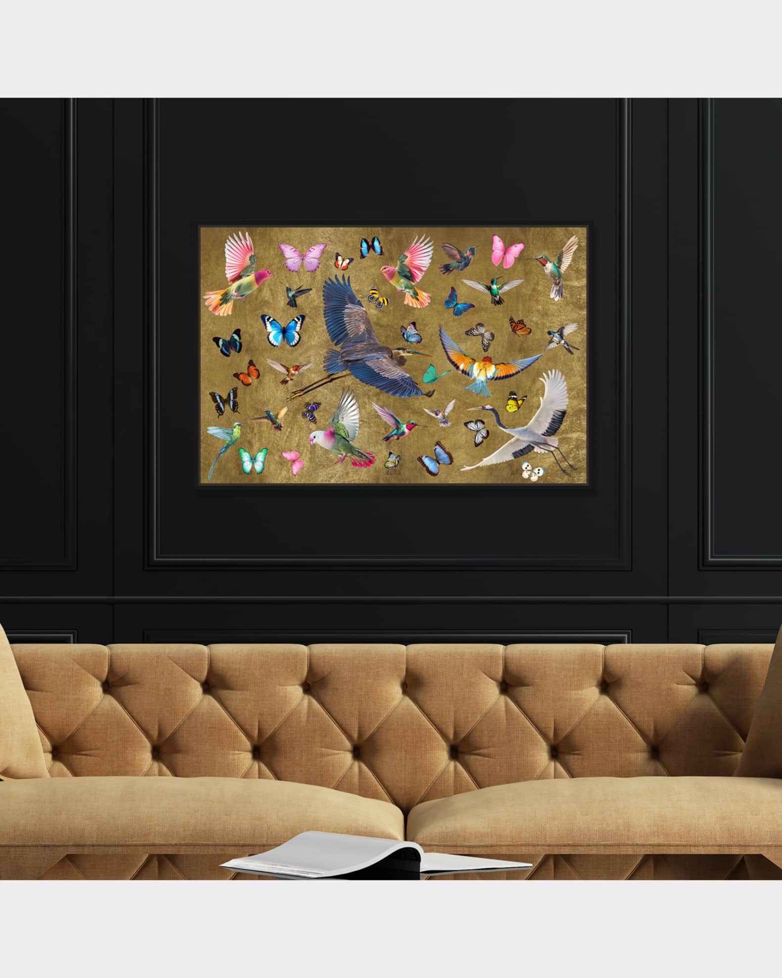 絵画 Oliver Gal Amazon.com: The Oliver Gal Artist Co. Sci-Fi Wall Art Canvas