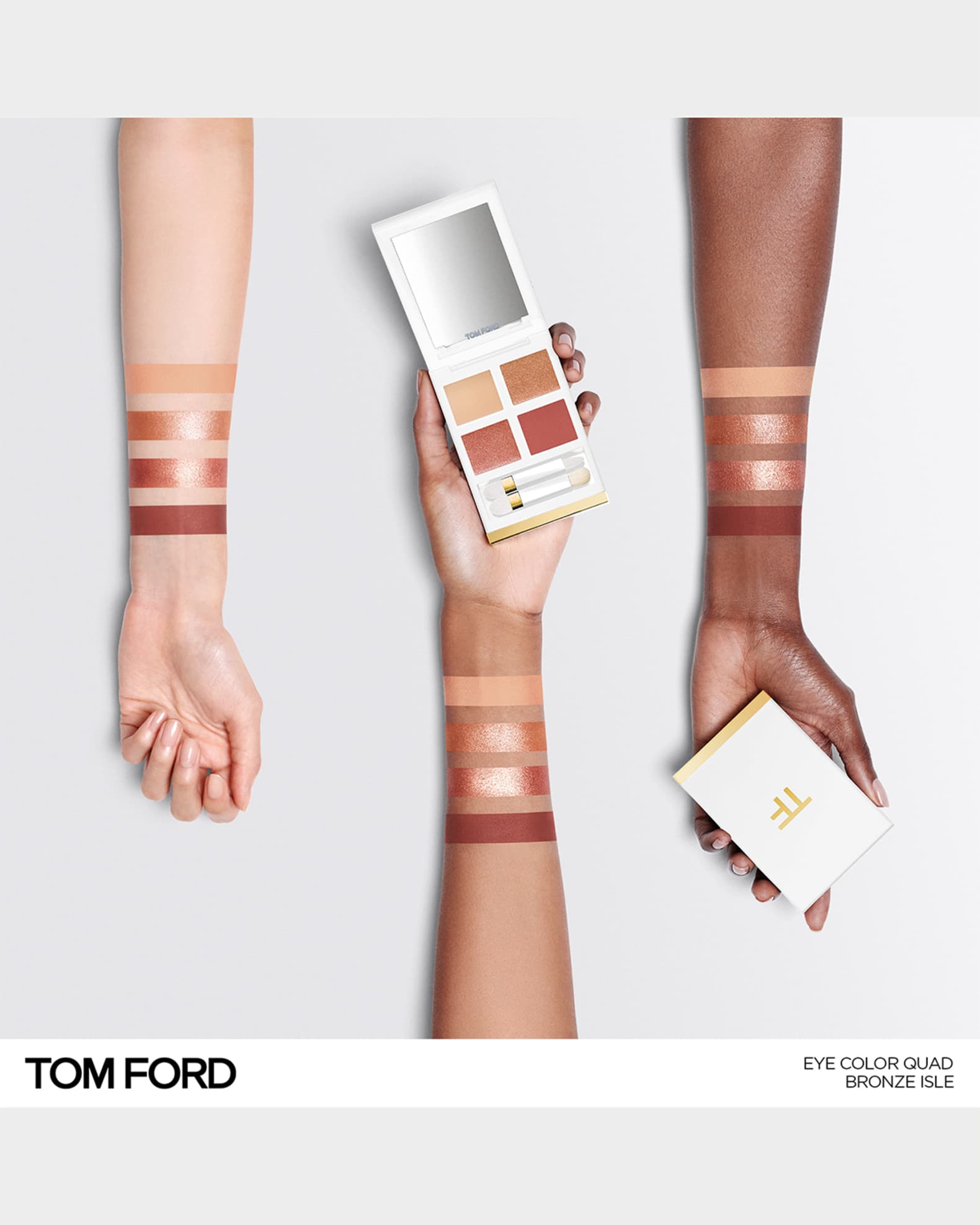 TOM FORD SOLEIL アイカラークォード　ブロンズアイル　01 TOMFORD 2025夏コスメ】ソレイユ アイ カラー クォード ／01