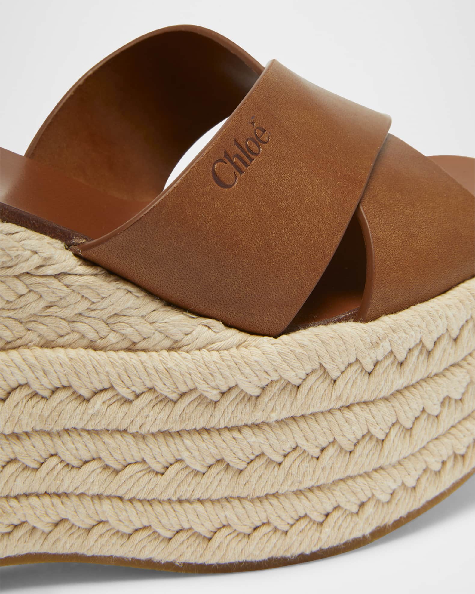 Chloe Isla Wedge Espadrille Sandals | Neiman Marcus