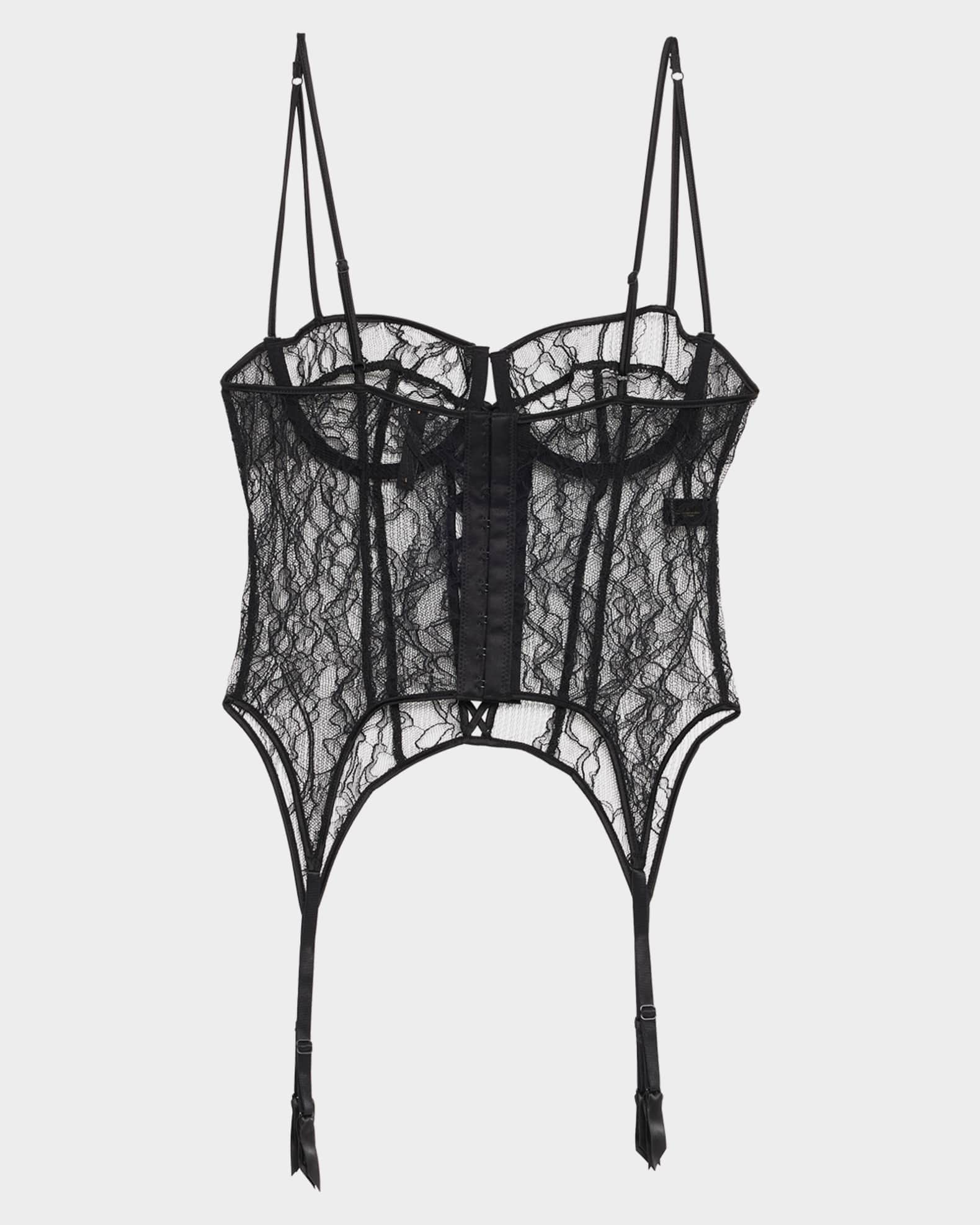 Precieuse Lace Garter Bustier 1