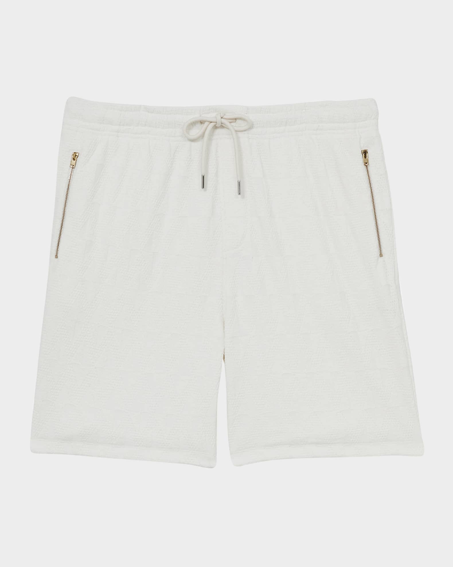 Men's Phillimore Textured Drawstring Shorts 0