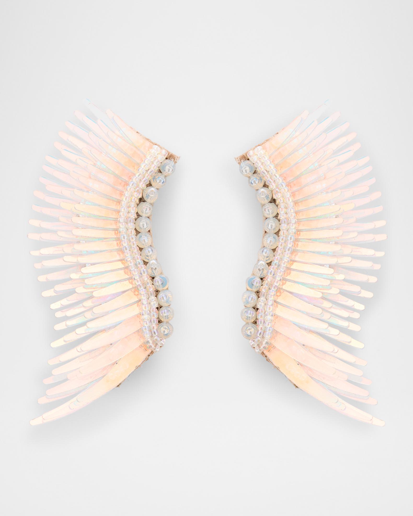 Mignonne Gavigan Midi Madeline Earrings, White | Neiman Marcus display picture 1