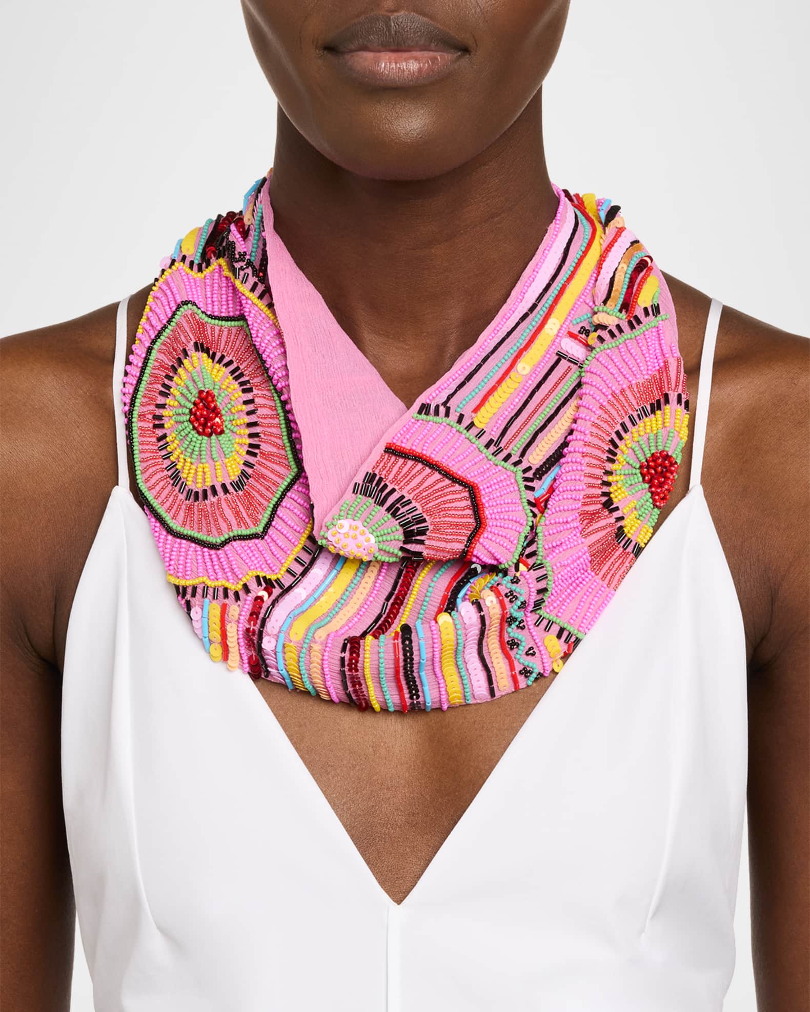 Reyna Scarf Necklace 1