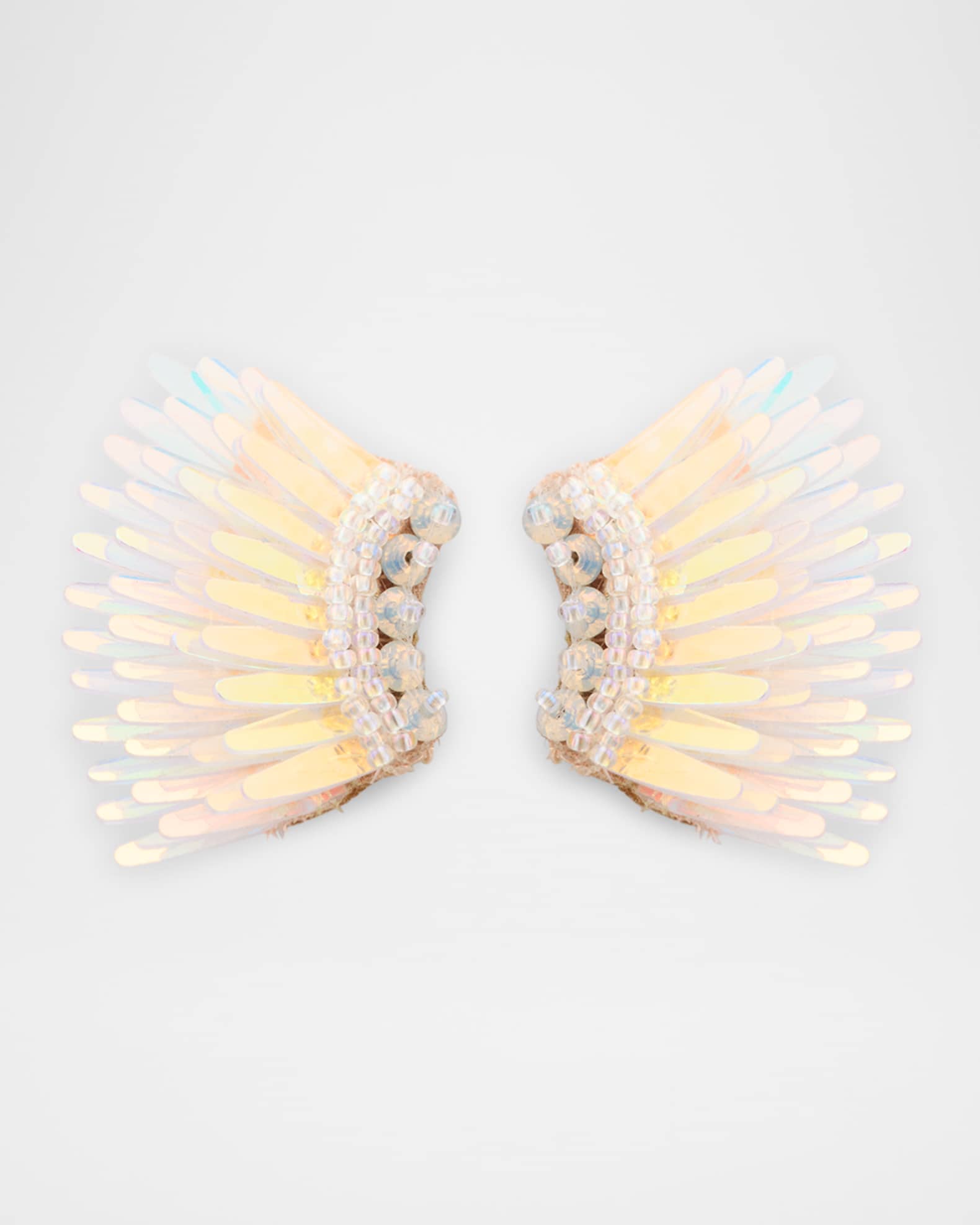 Micro Madeline Earring in Rainbow Ombre main image 1