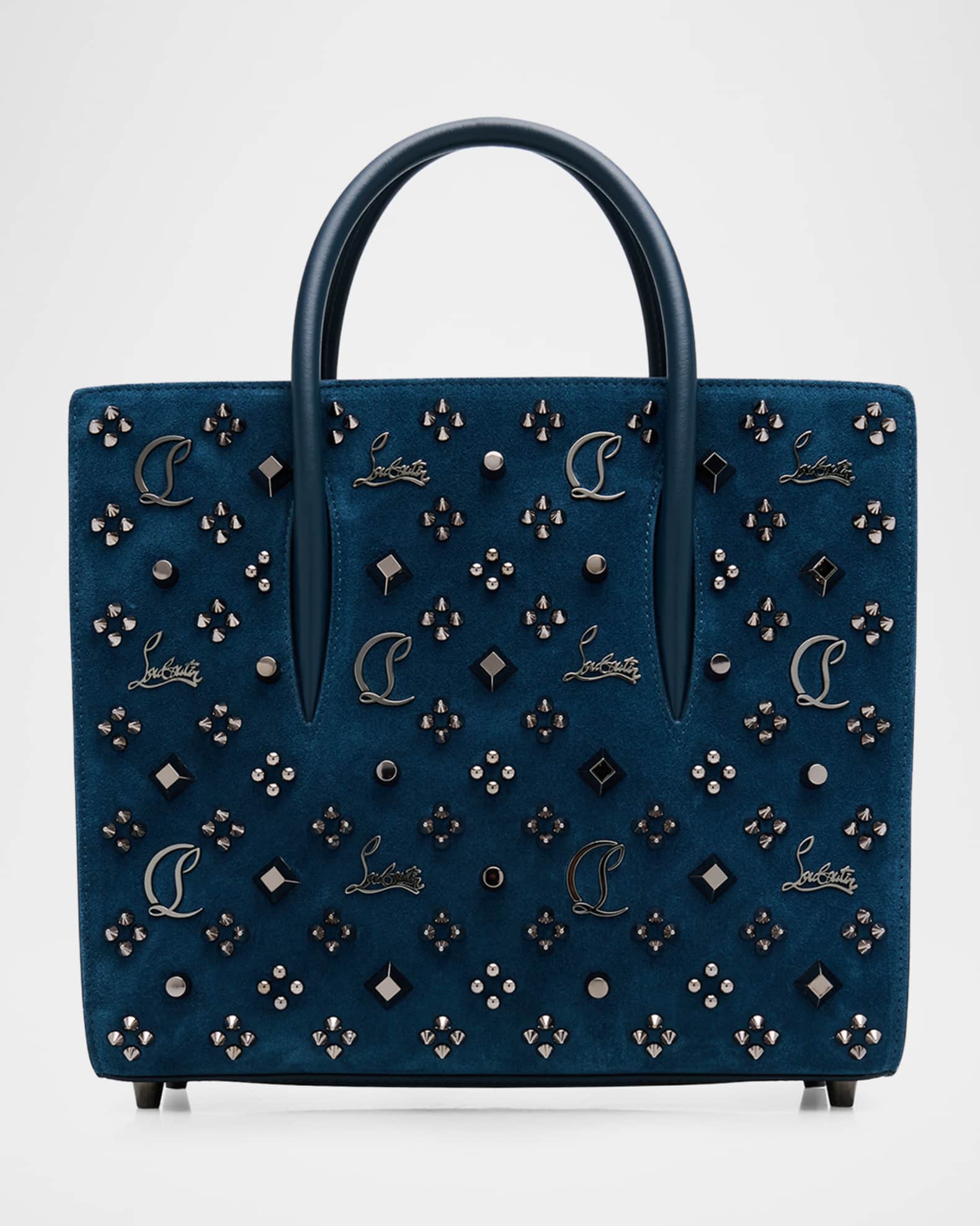 Christian Louboutin Paloma Medium Top-Handle Bag in Suede with