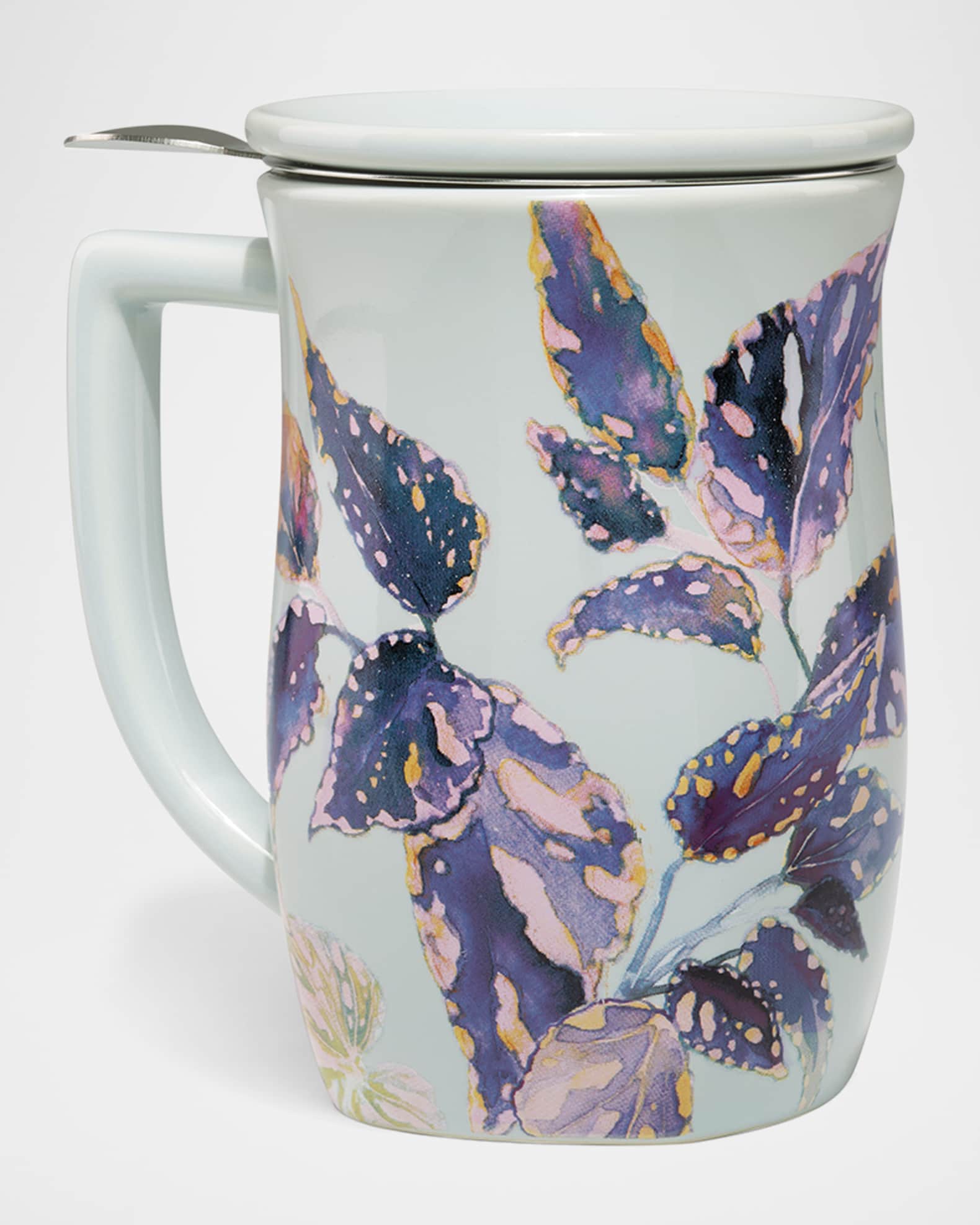 x The New York Botanical Garden Demoiselle Fiore Steeping Cup & Infuser, 14 oz. 0