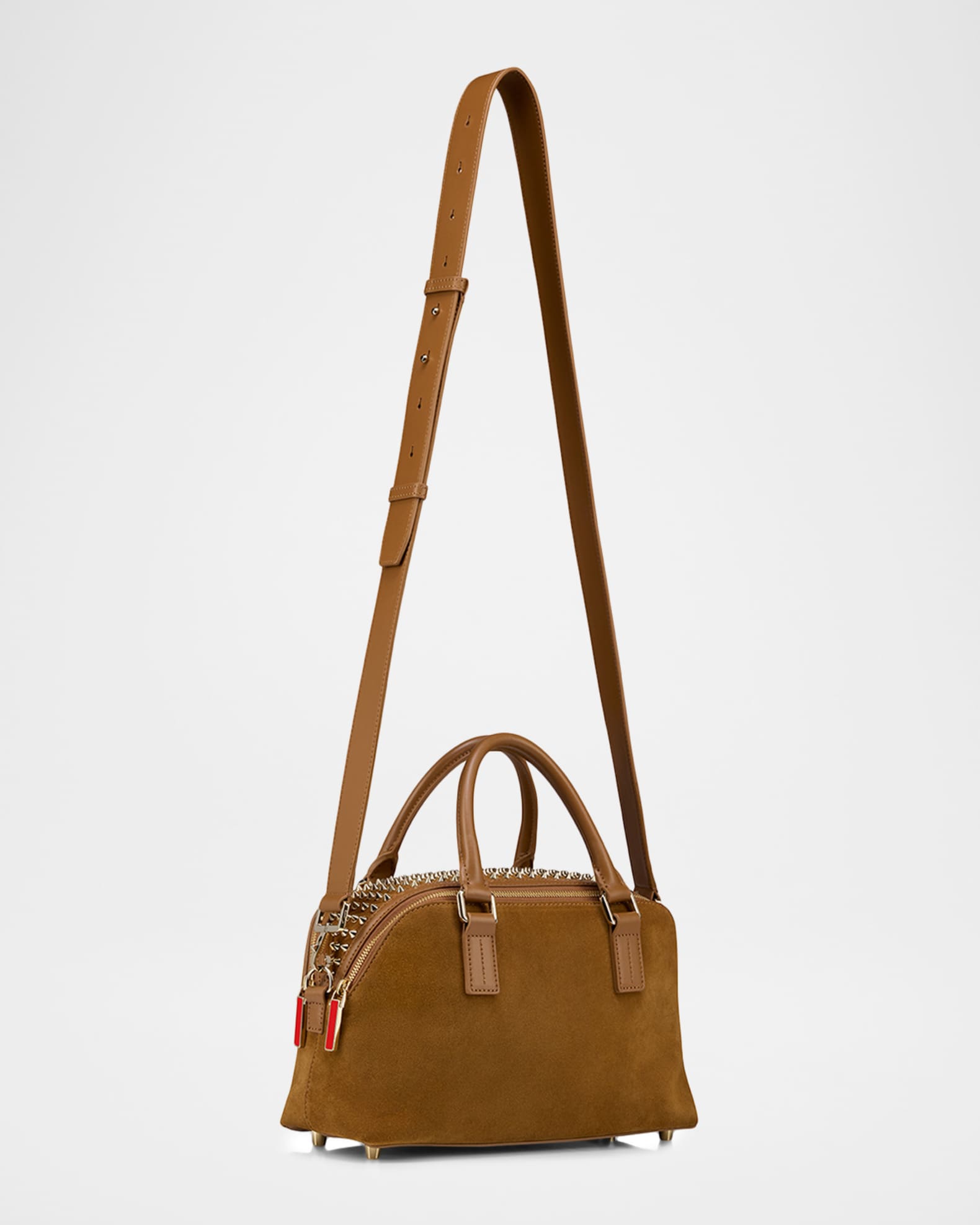 Funky Spike Bowling Bag in Suede 1