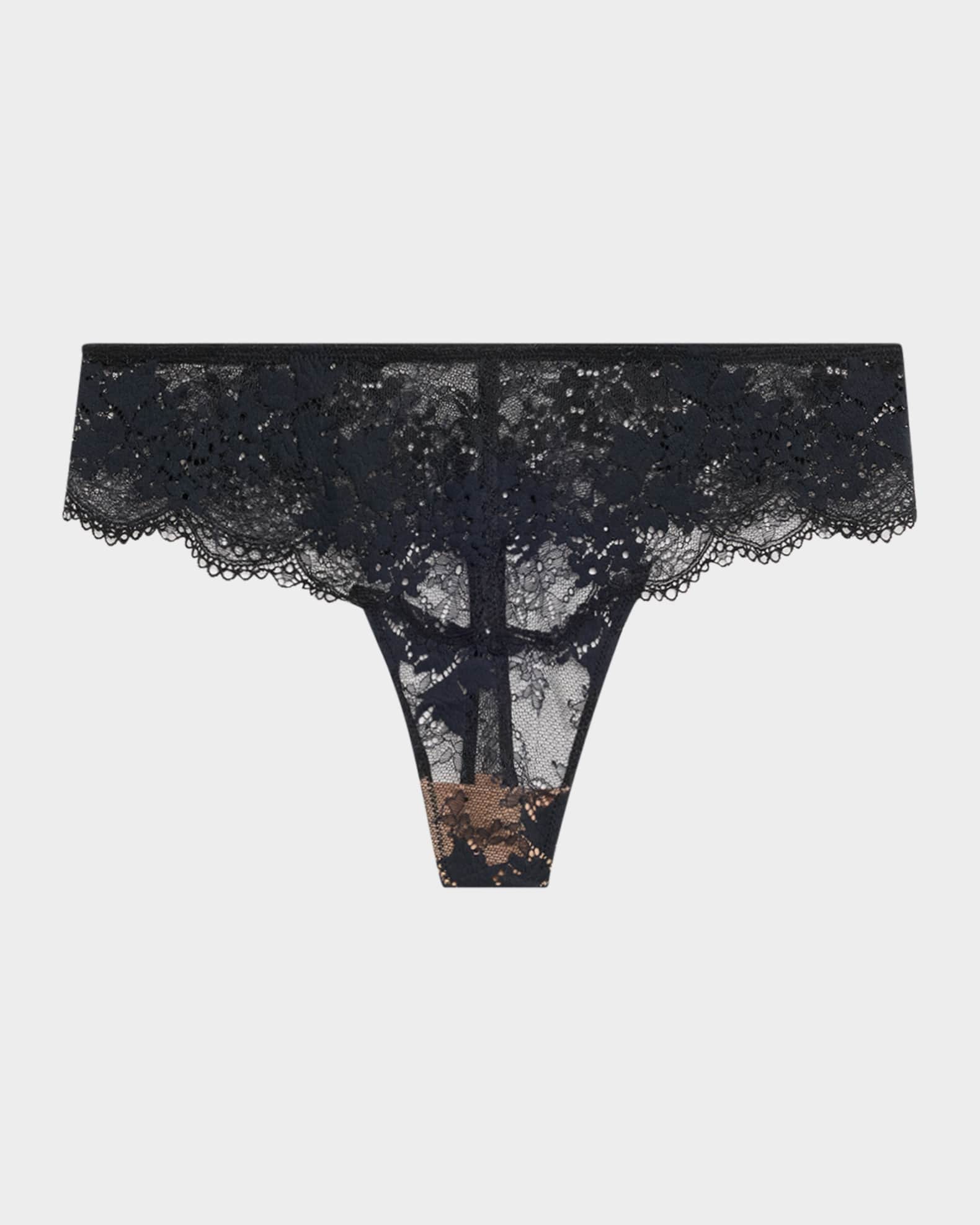 All Day Lace Thong 0
