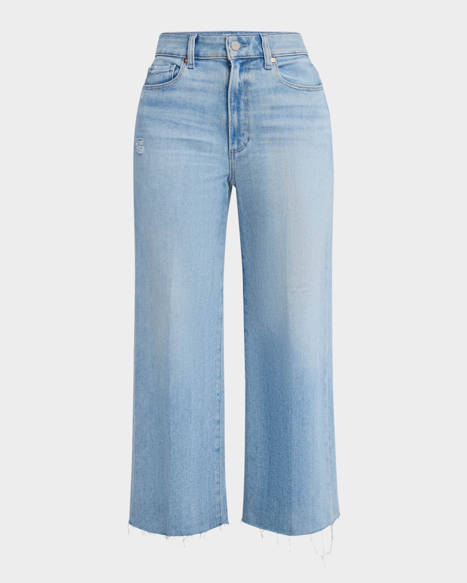 Anessa Raw Hem Ankle Jeans 0