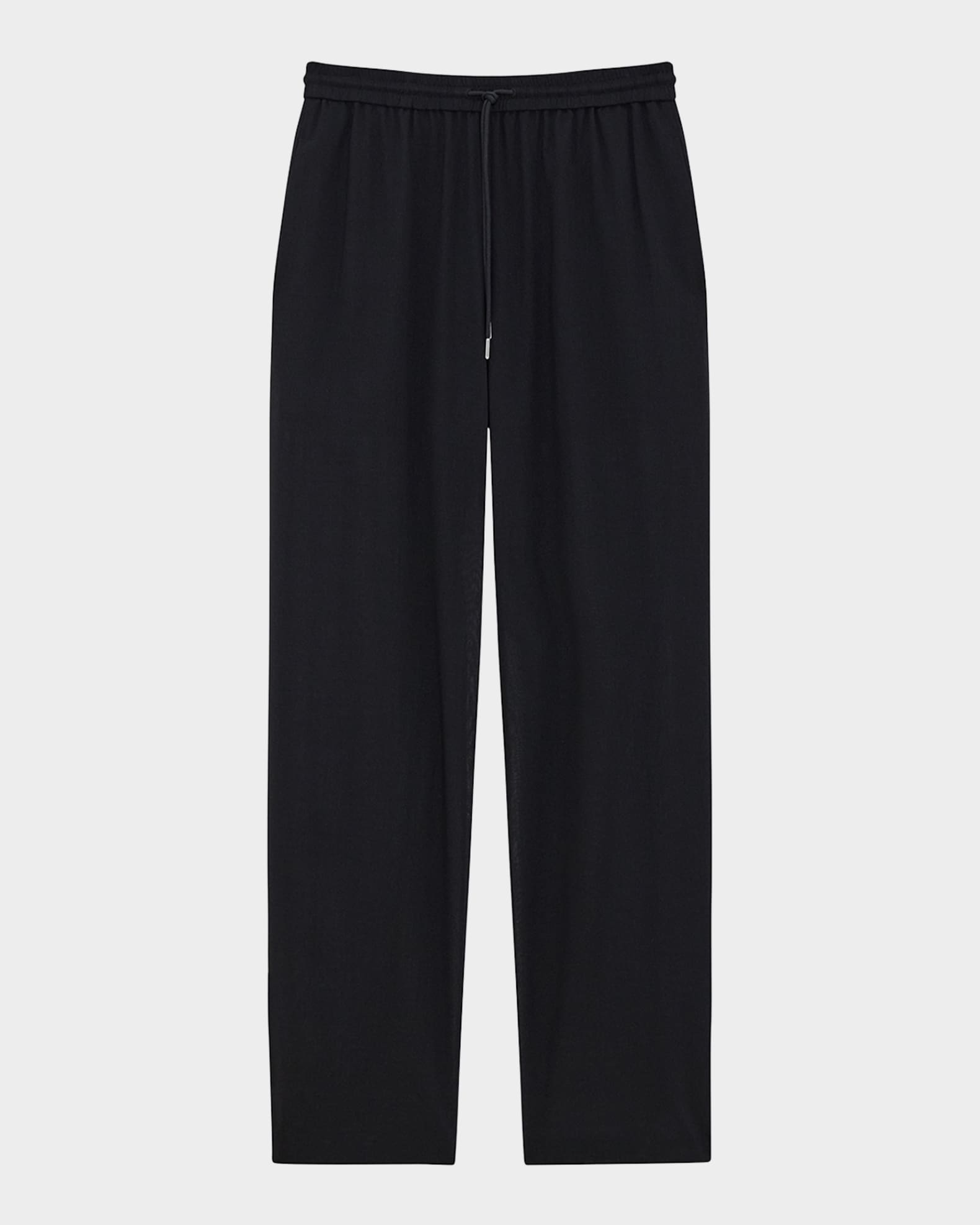 Drawstring Pull-On Pants 0