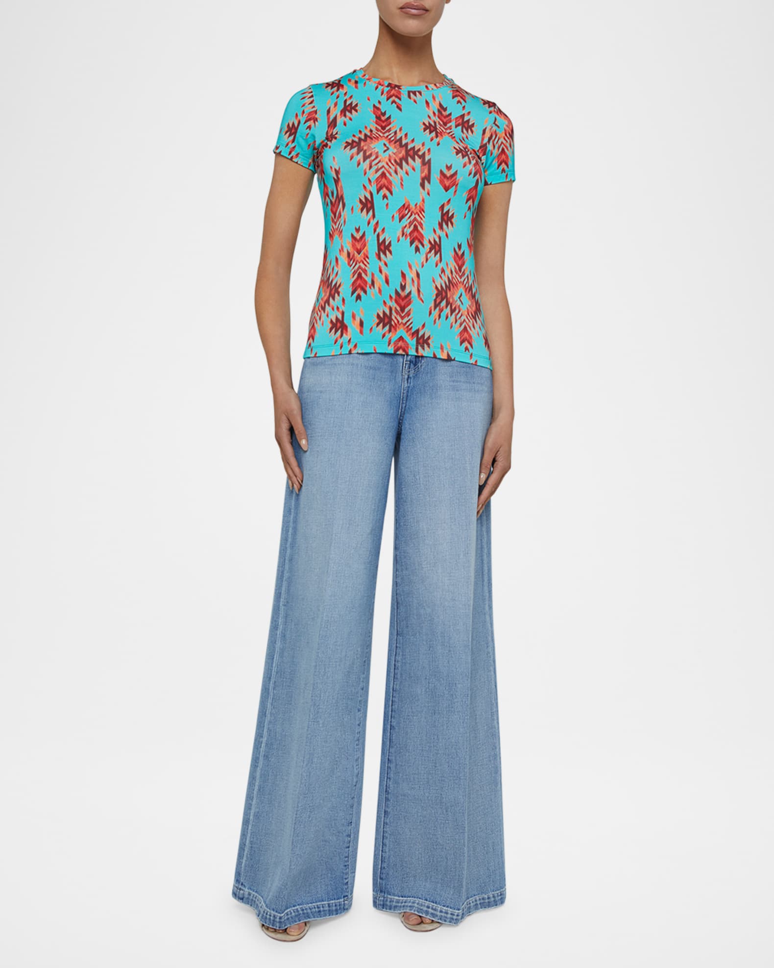 Ressi Short-Sleeve Printed Tee 1