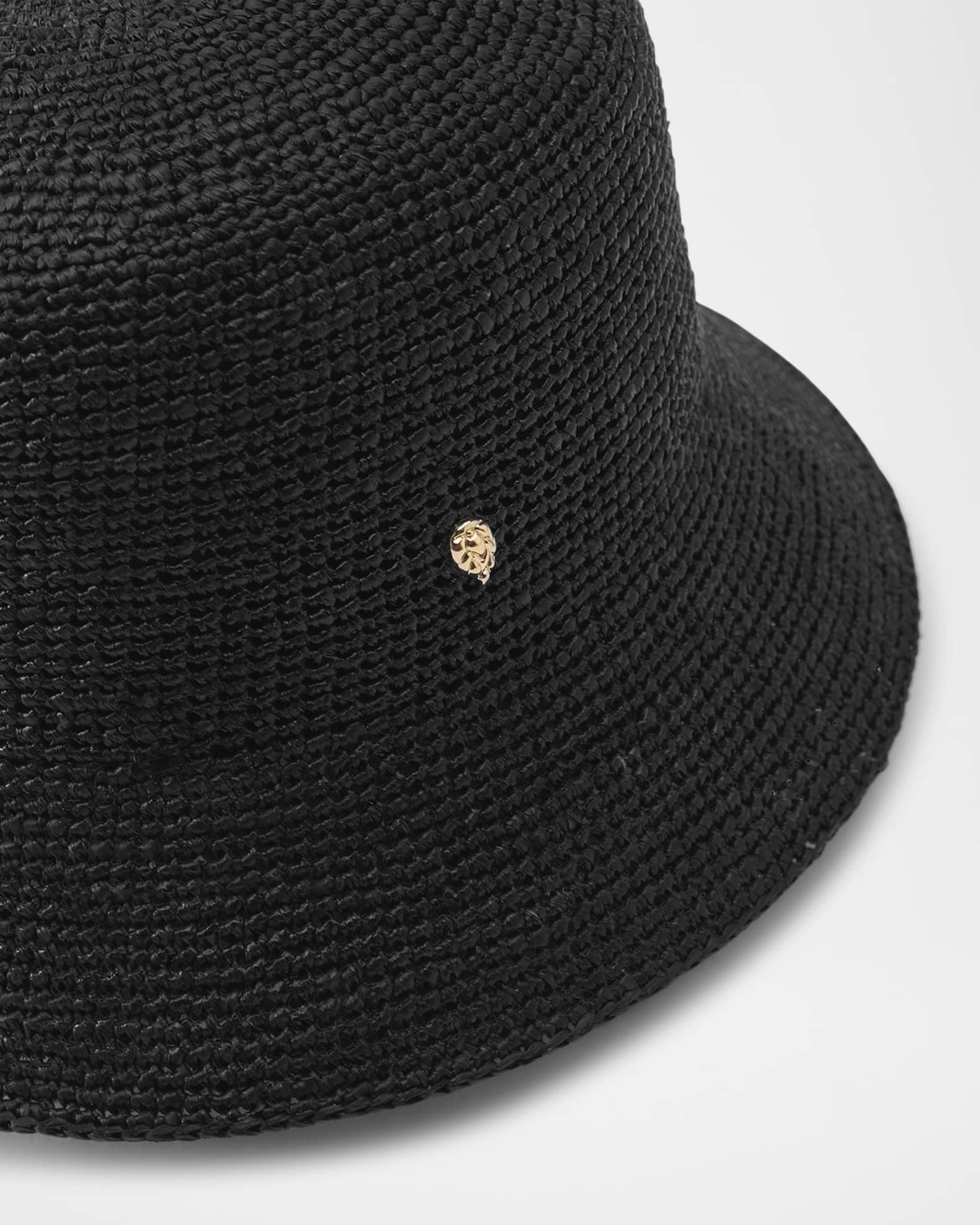 Bella Raffia Crochet Bucket Hat 1