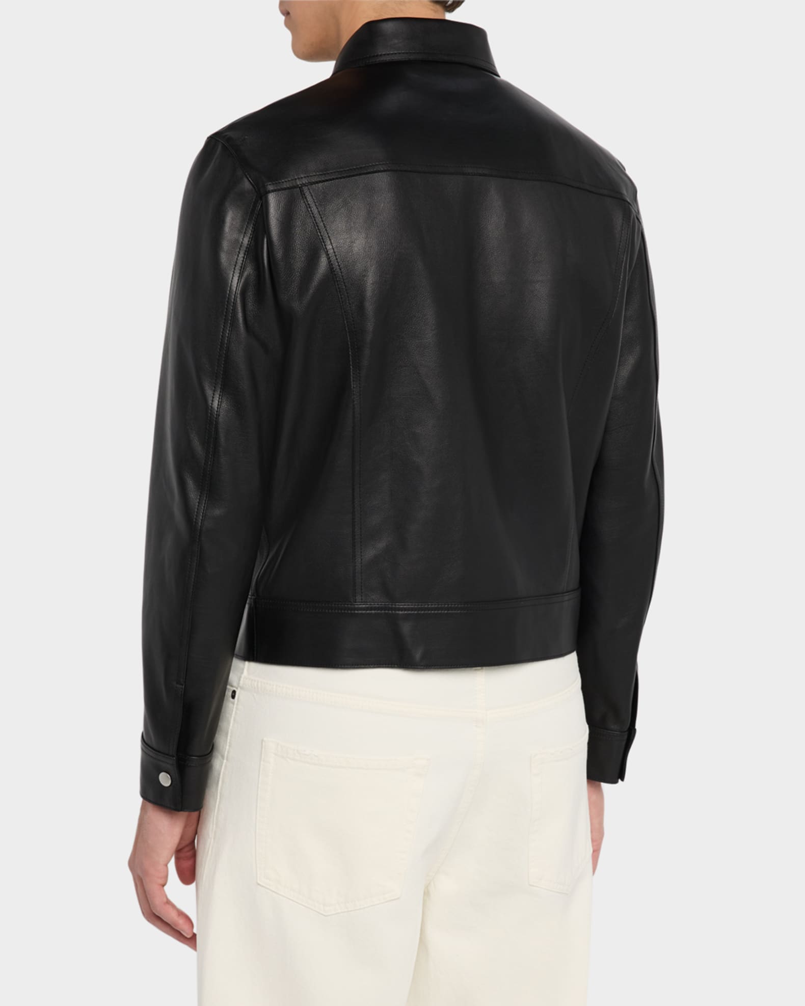 ジャケット・アウター A LEATHER TRUCKER JACKET SIZE56 OVY 91U4l0939AL._AC_SY350_QL65_.jpg