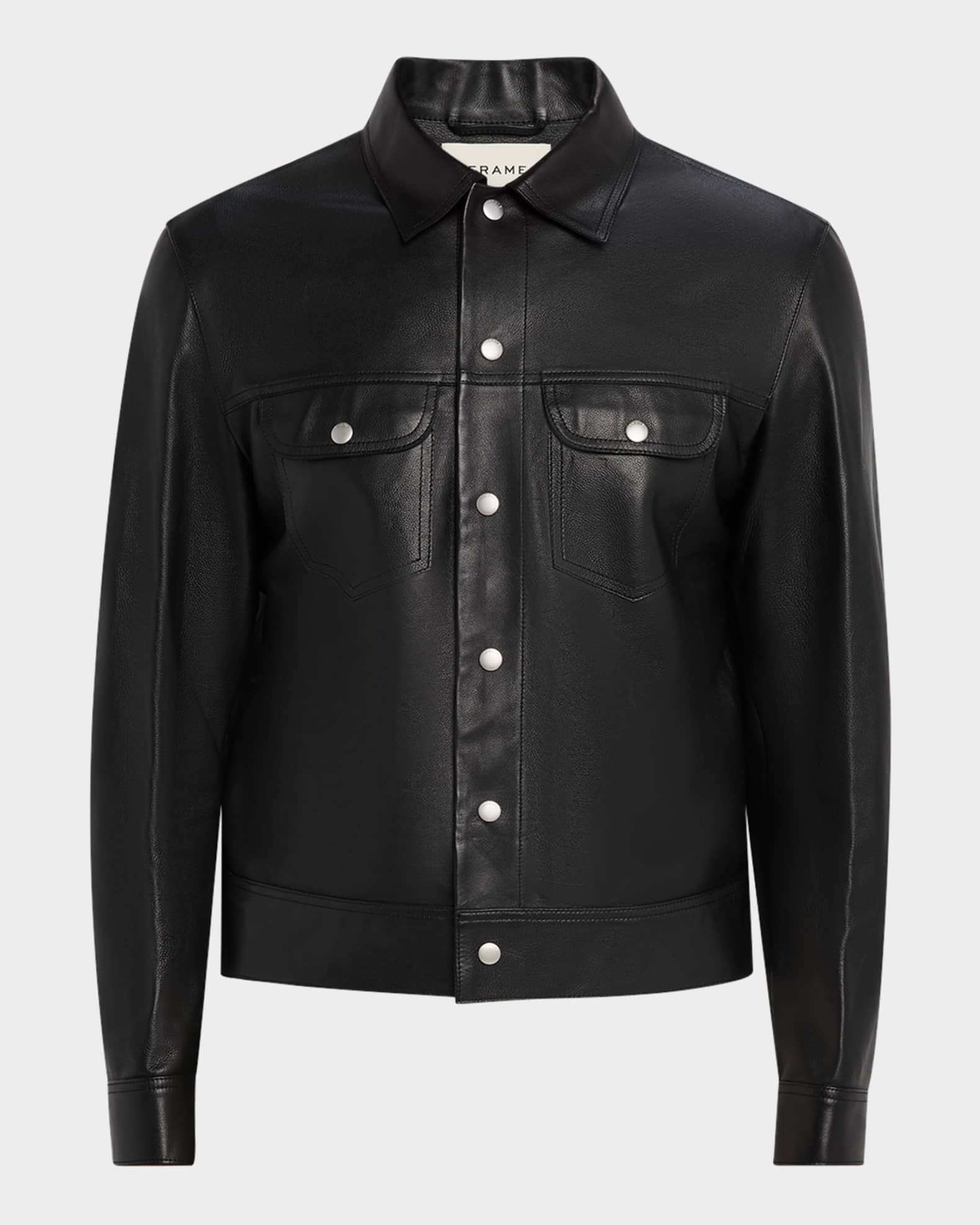 ジャケット・アウター Rhenium leather trucker jacket Size 42 Rhenium leather trucker jacket Size 42