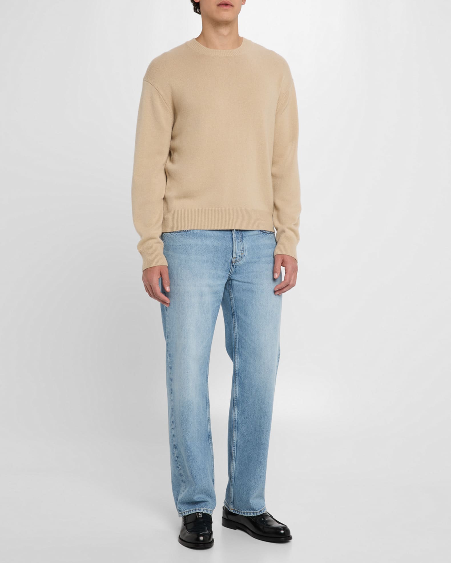 Men's Lightweight Cashmere Pullover  1