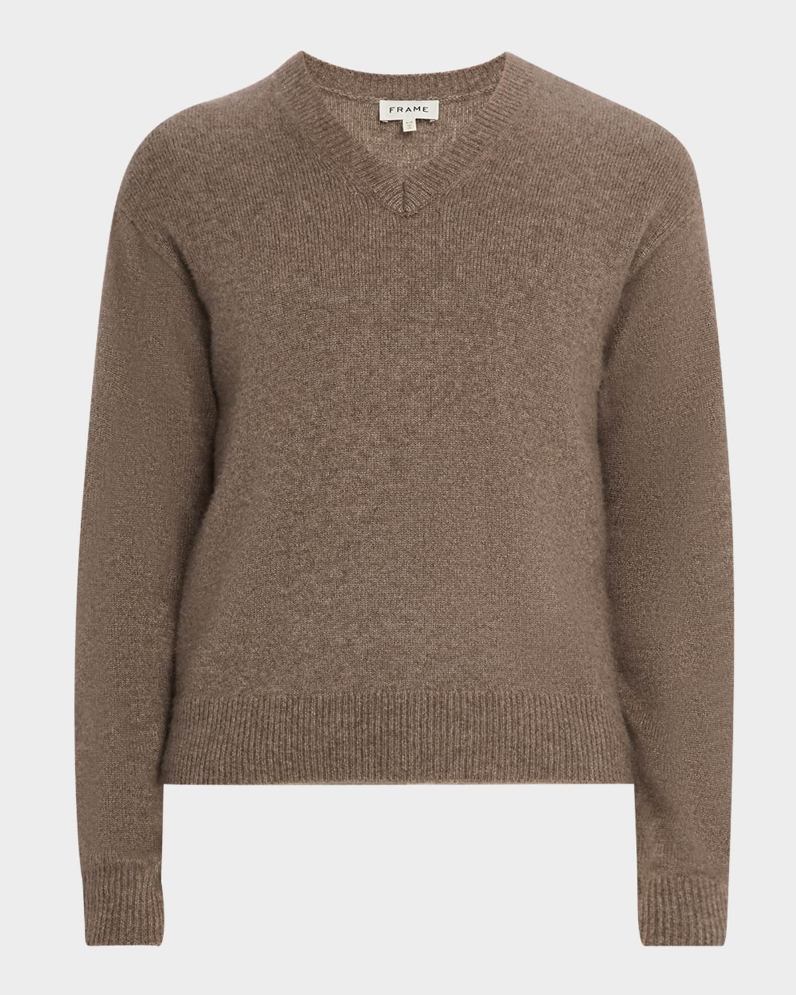 Men's V-Neck Light Cashmere Sweater 0