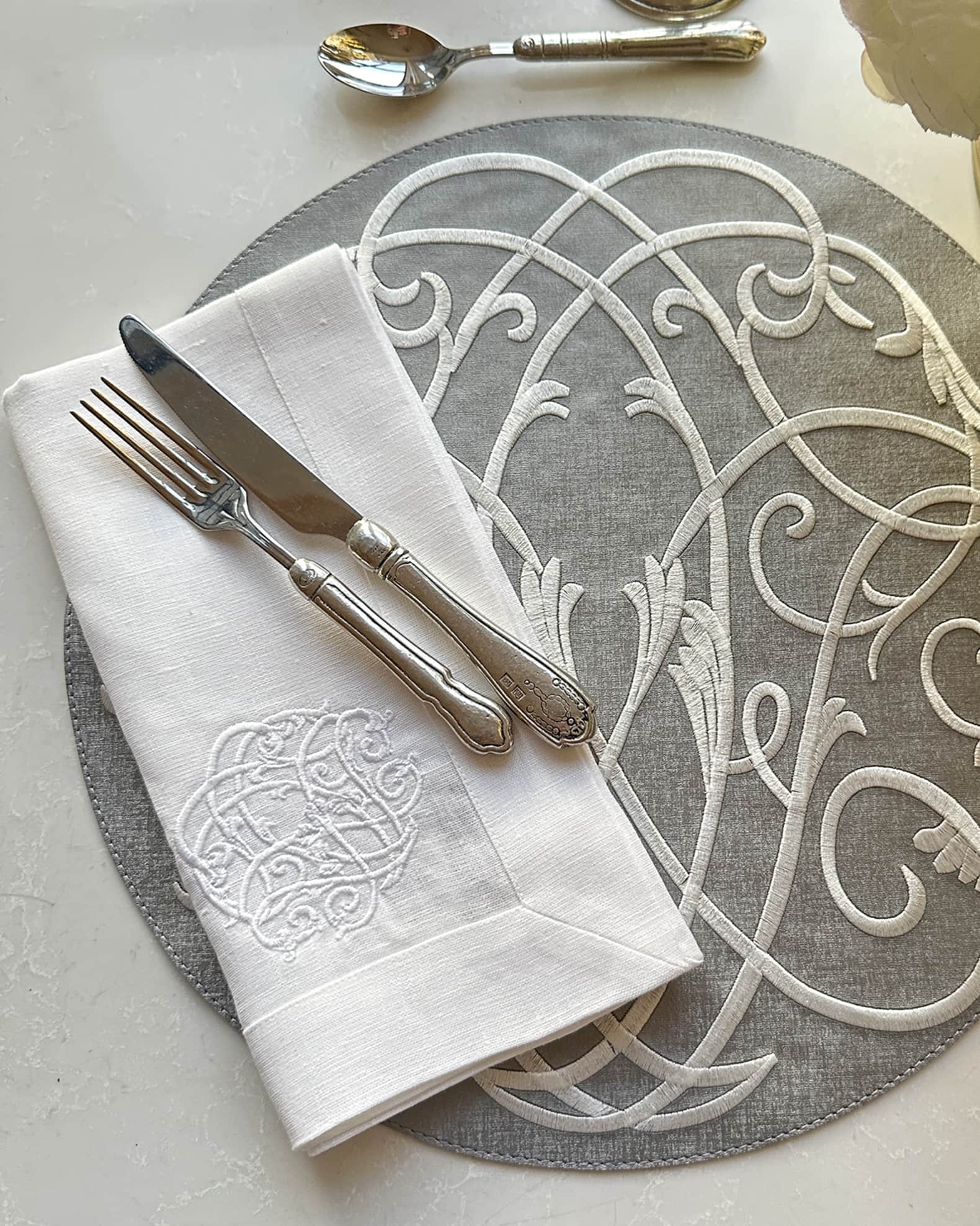 Baroque Embroidered Napkins 1