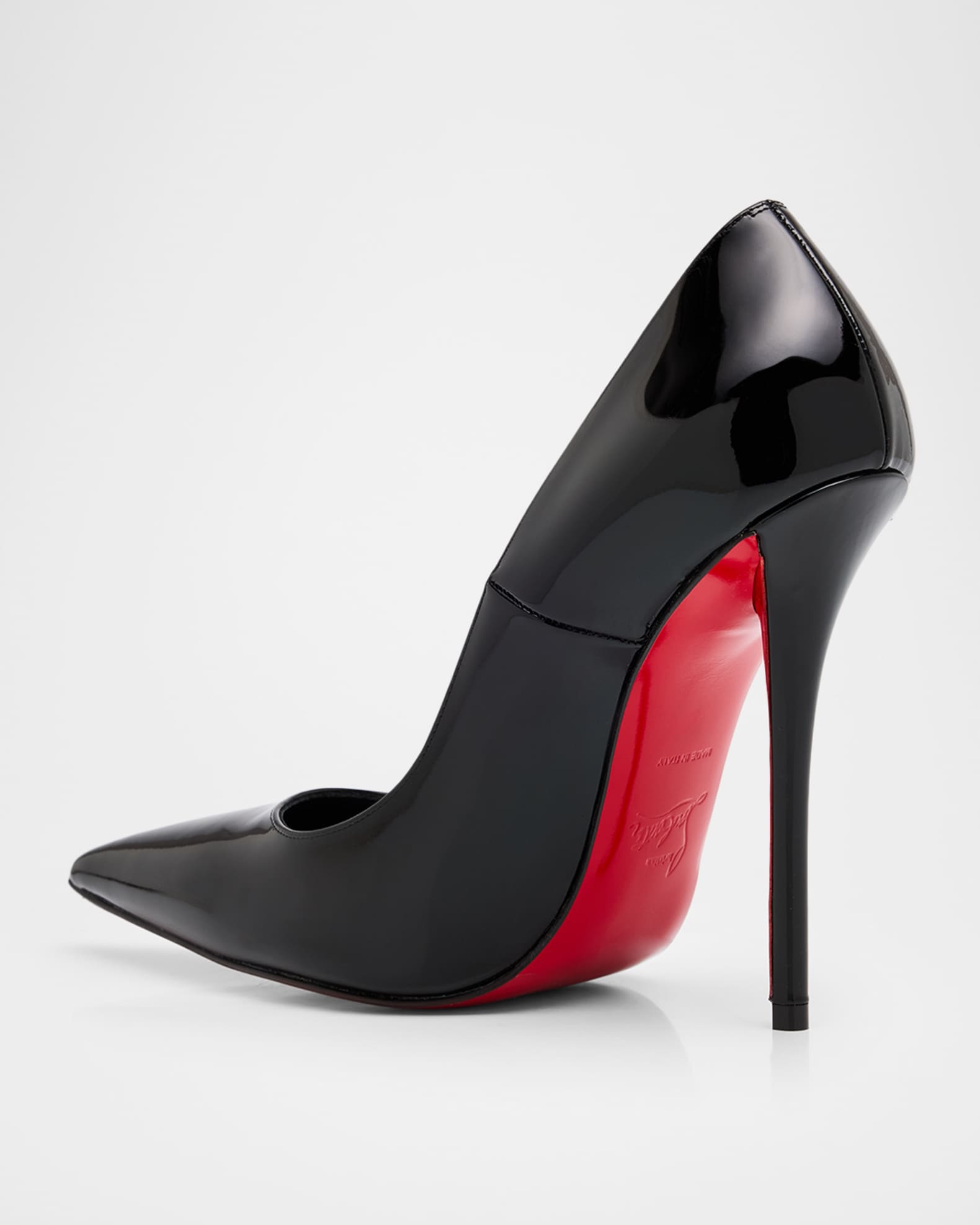 Christian Louboutin 120mm Miss Z Patent Pumps | Neiman Marcus