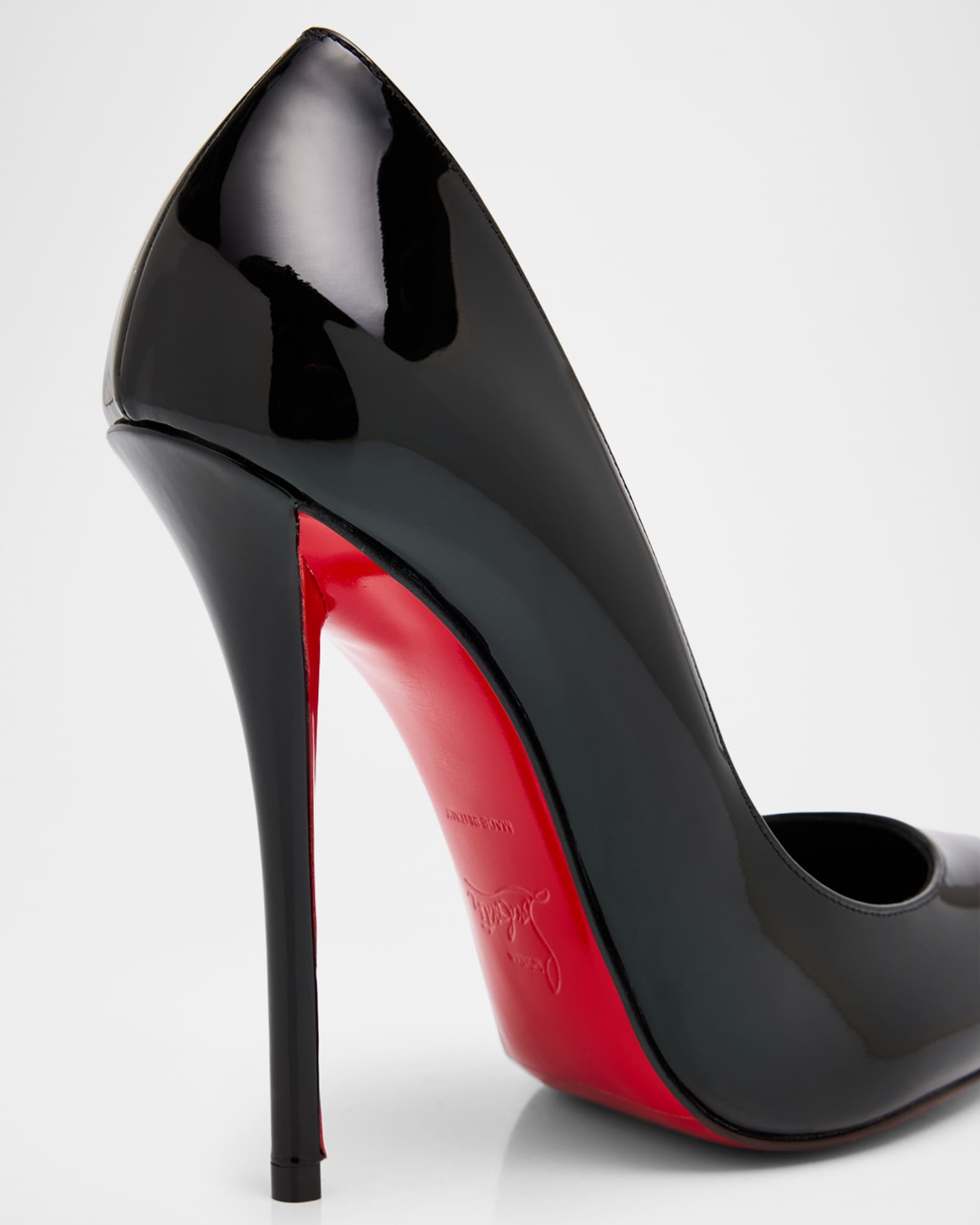 Christian Louboutin 120mm Miss Z Patent Pumps | Neiman Marcus