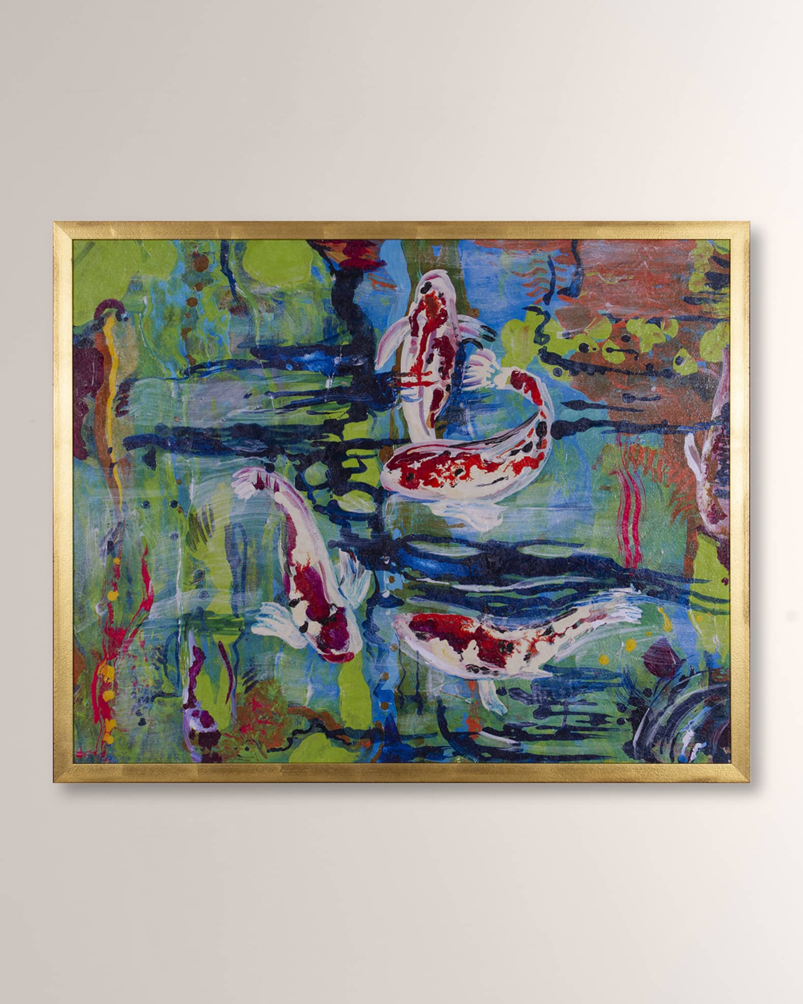 "Ripple & Reflections" Framed Giclee on Canvas 0