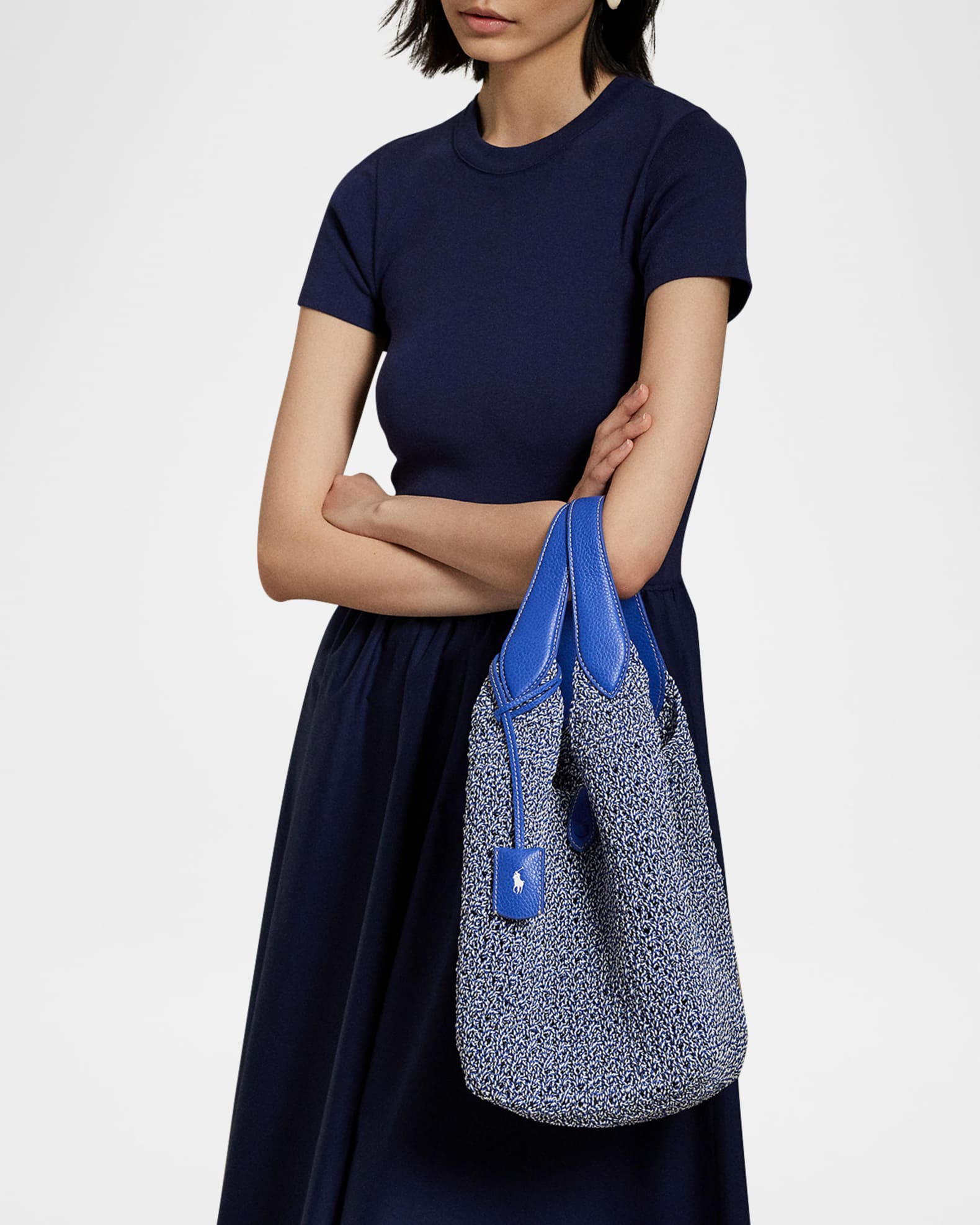 Polo Ralph Lauren Polo Play Textural Tote Bag | Neiman Marcus